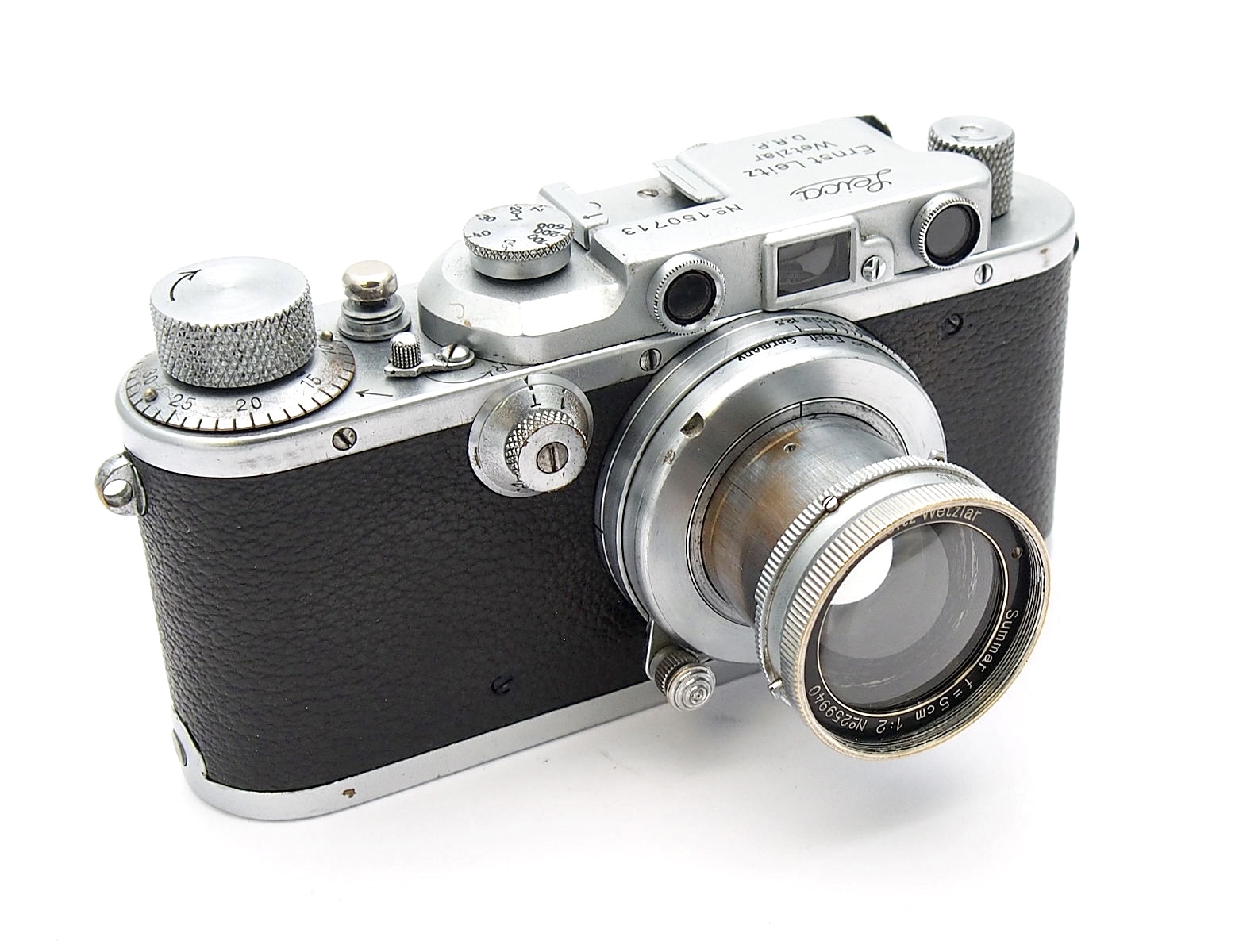 Leica III with 50mm F2 Summar #10366