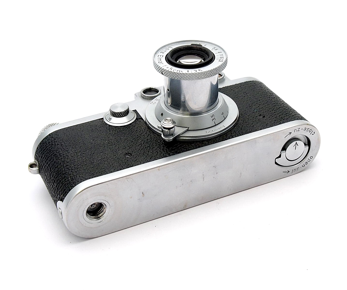 Leica IIIF Red Dial with 5cm F3.5 Elmar #10788