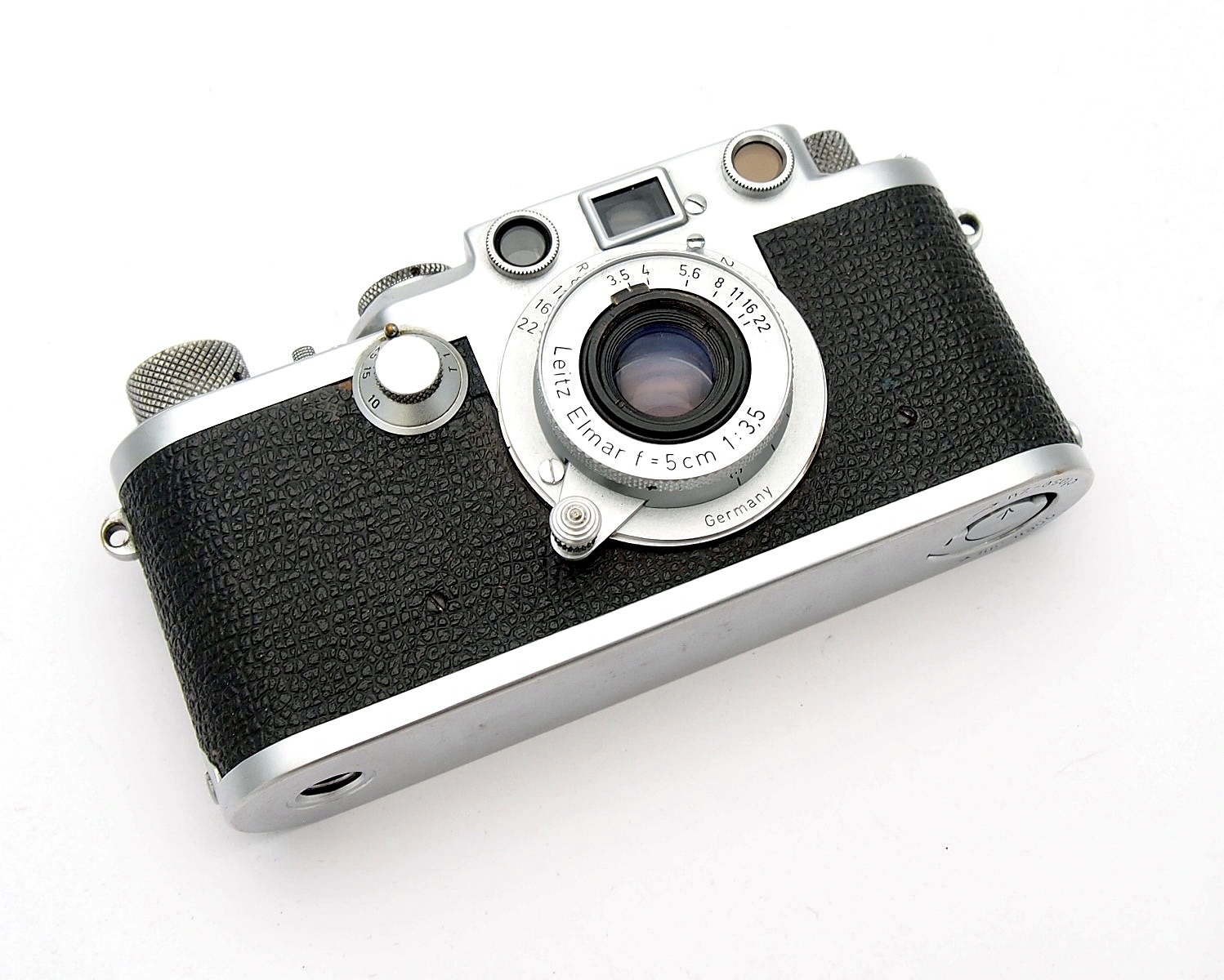 Leica IIIF Red Dial with 5cm F3.5 Elmar #10788