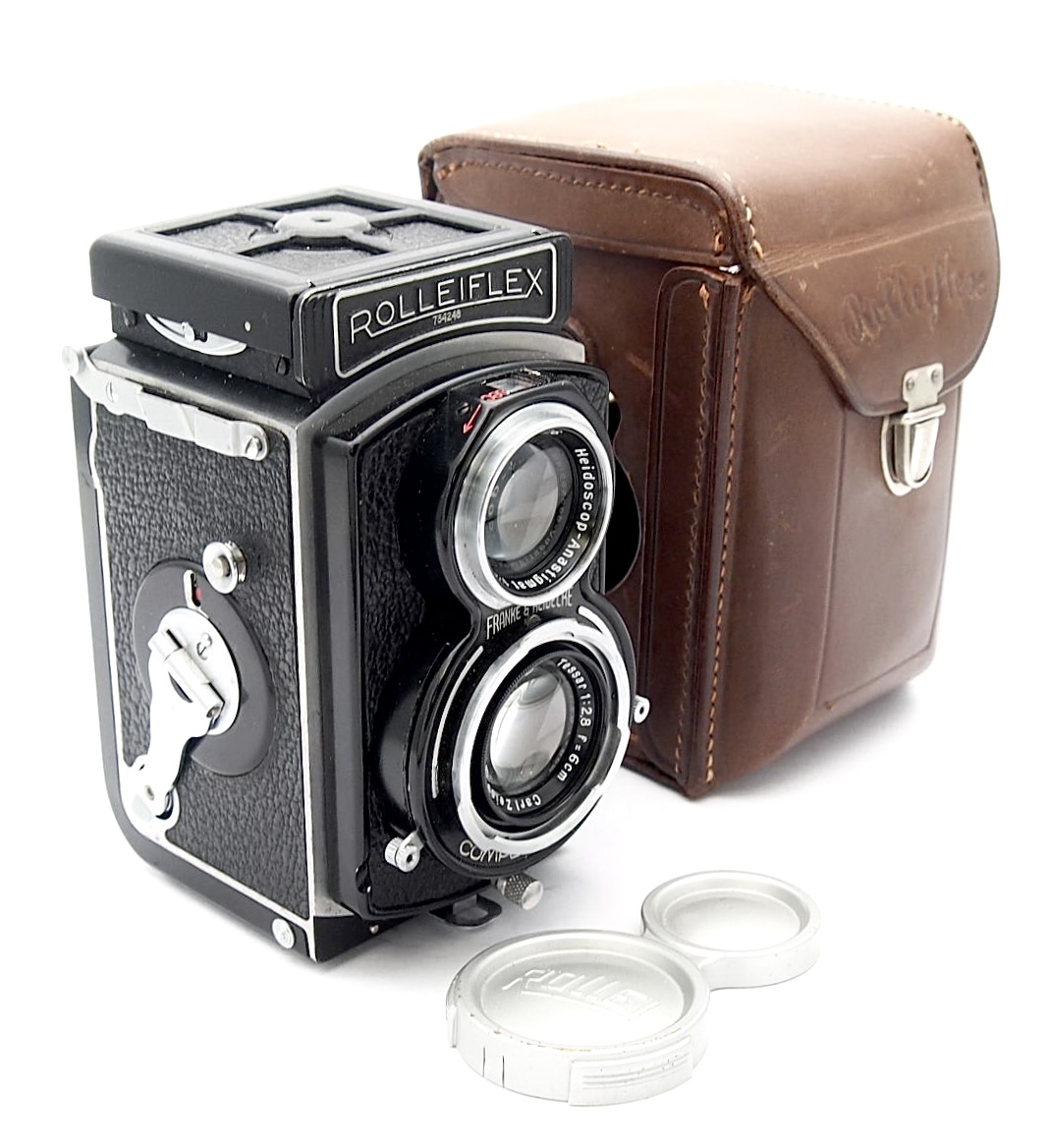 Rolleiflex Black Baby Sport 4x4cm TLR, c.1938-41 #11159