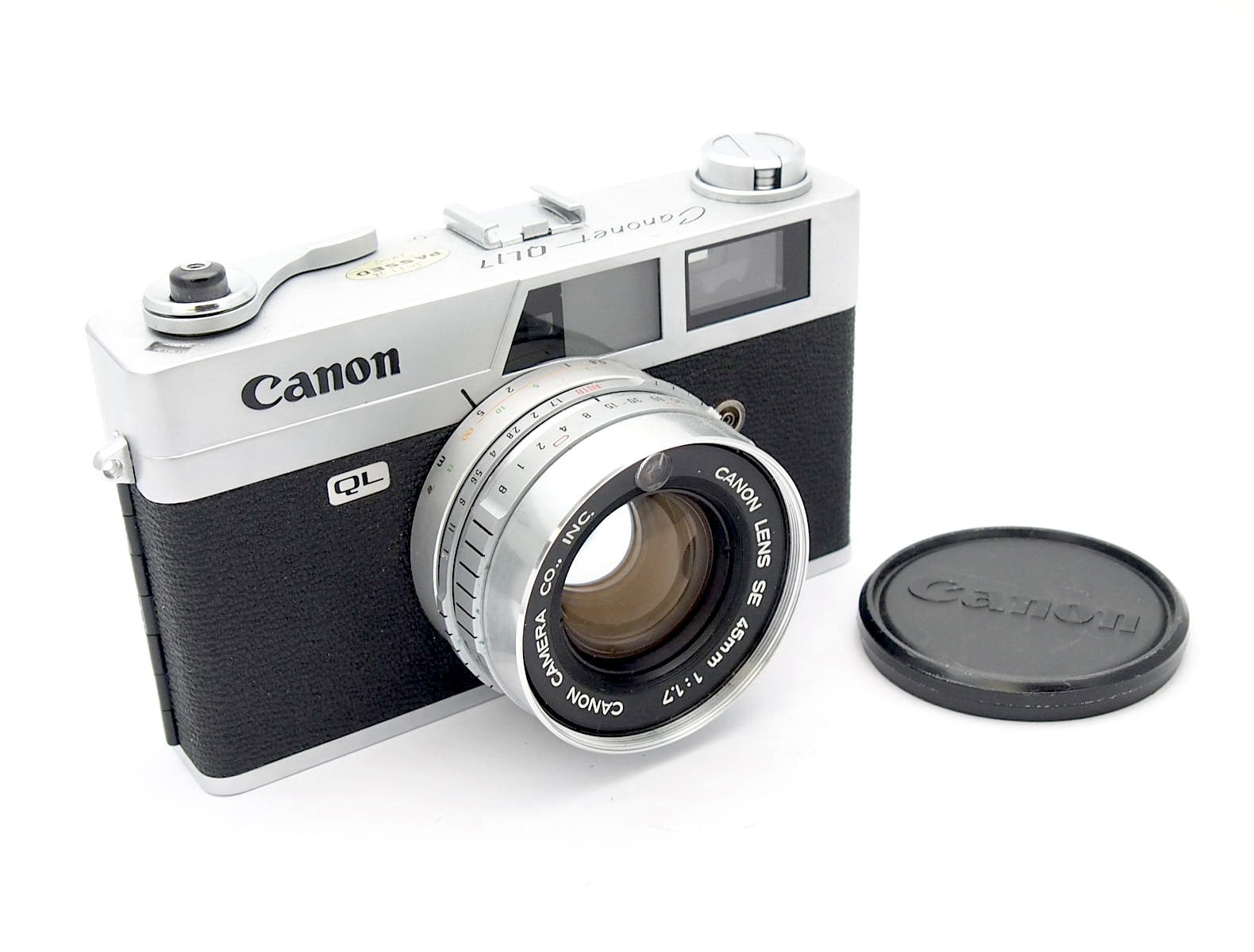 Canon Canonet QL17 with 45mm F1.7 Lens, Mint & Cased #11177