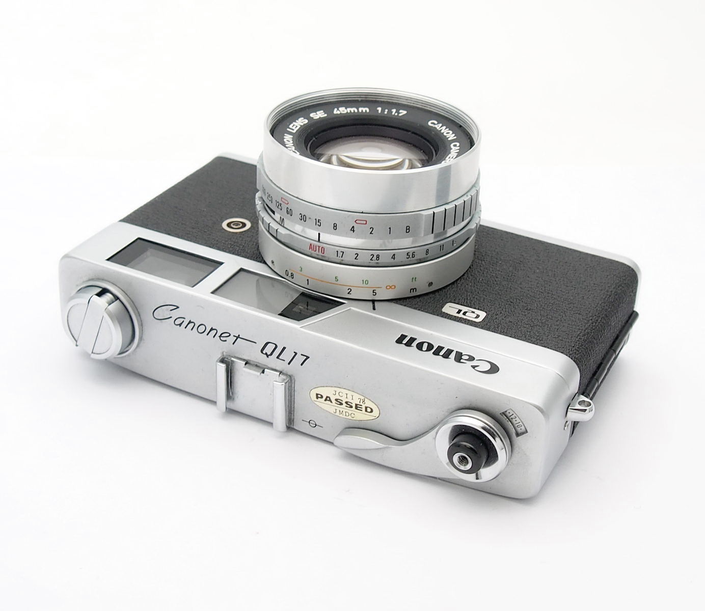 Canon Canonet QL17 with 45mm F1.7 Lens, Mint & Cased #11177