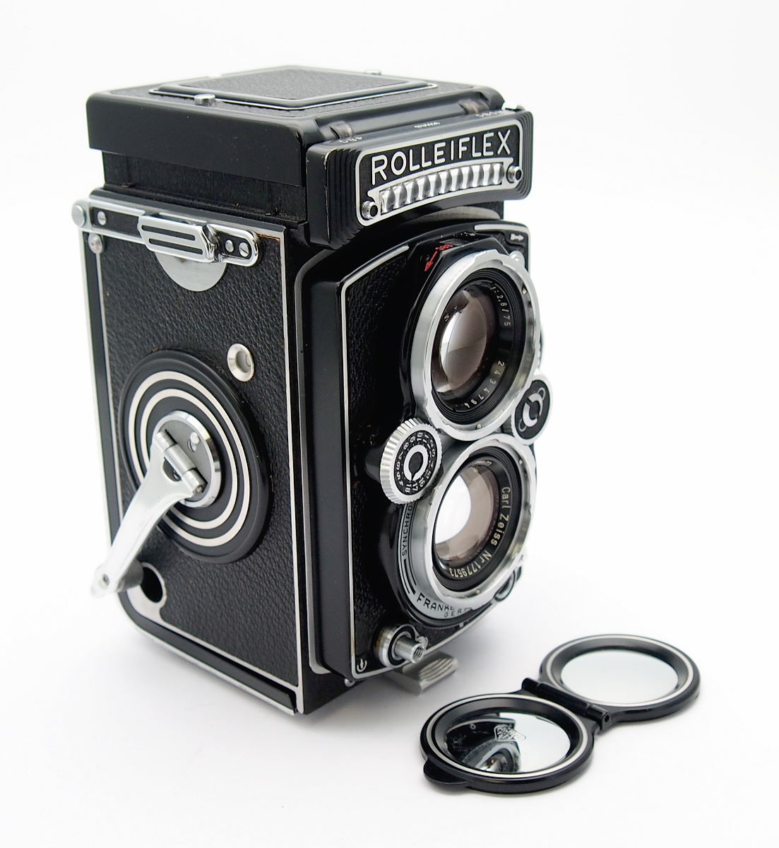 Rolleiflex 3.5E 6x6cm TLR Planar, Mint, Cased, Boxed #10815