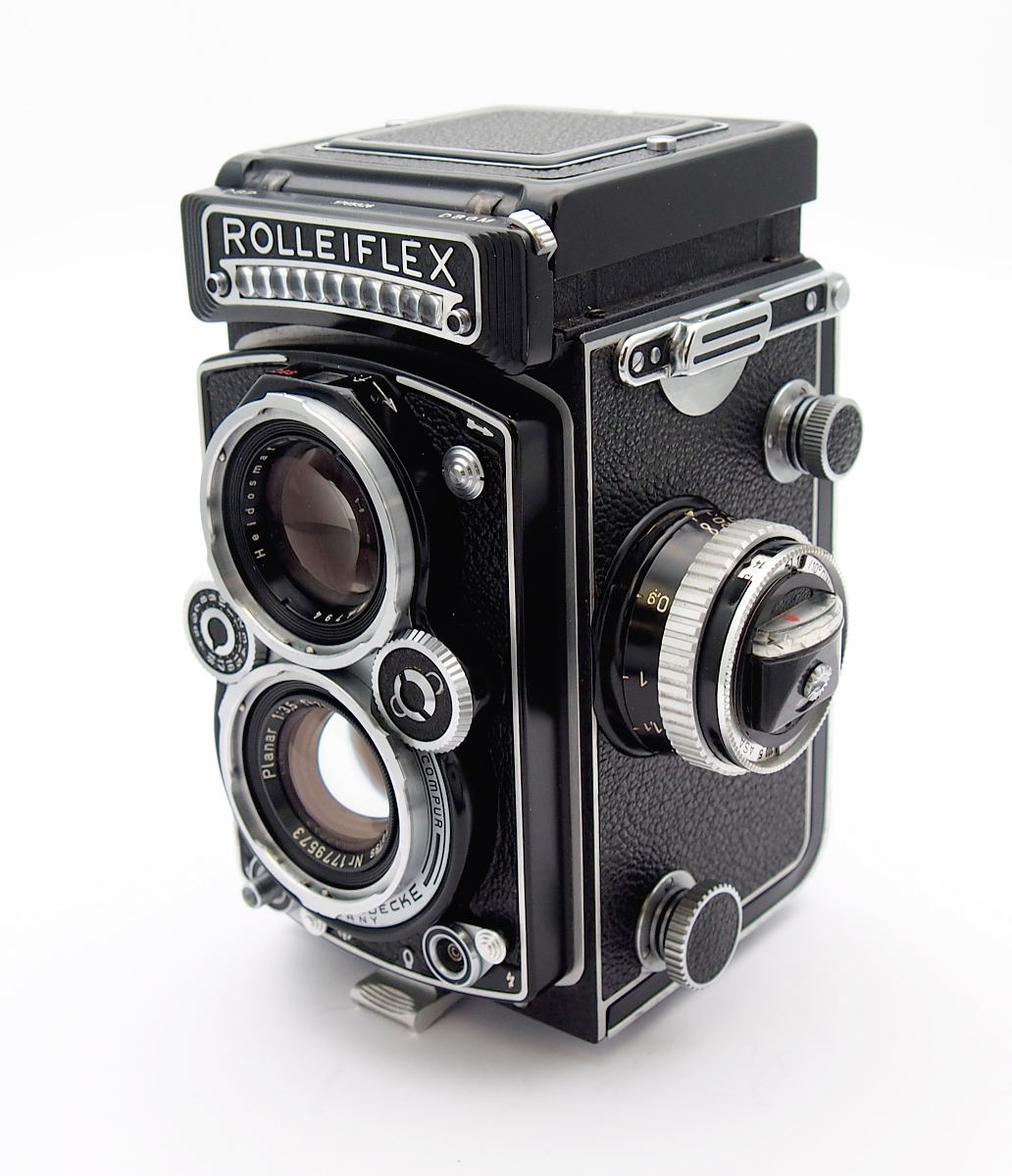 Rolleiflex 3.5E 6x6cm TLR Planar, Mint, Cased, Boxed #10815
