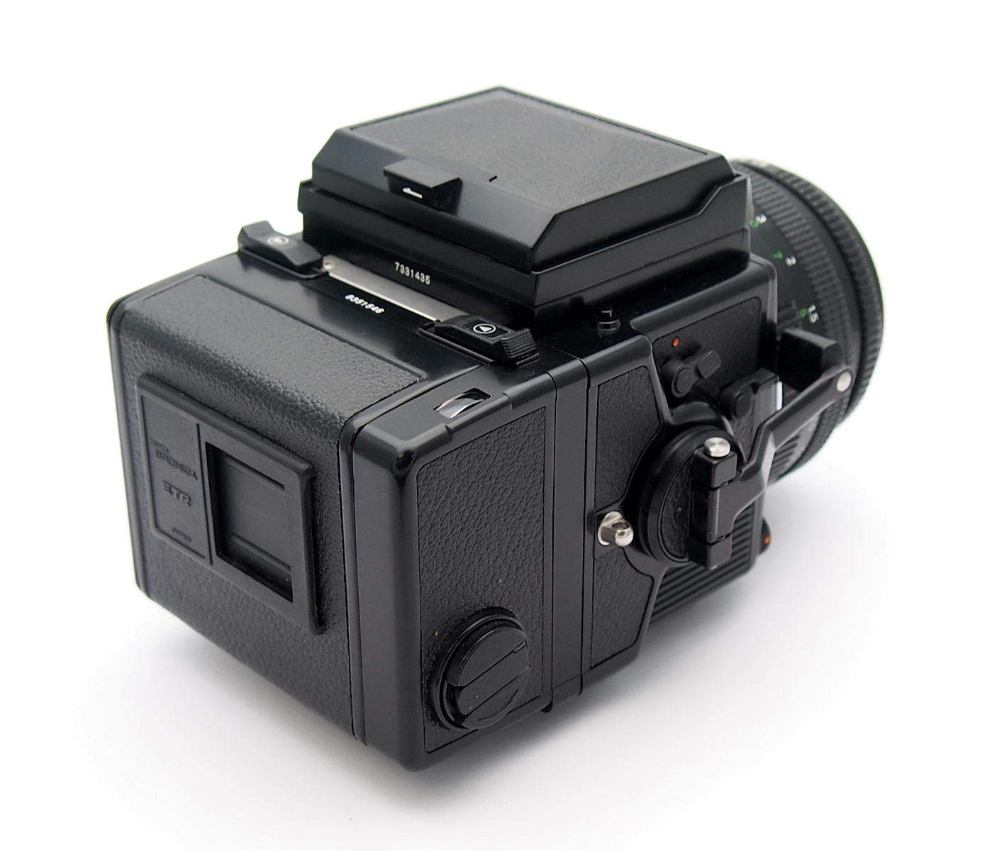 Bronica ETRS/i with 75mm F2.8 PE, WLF, 120 Back #10964