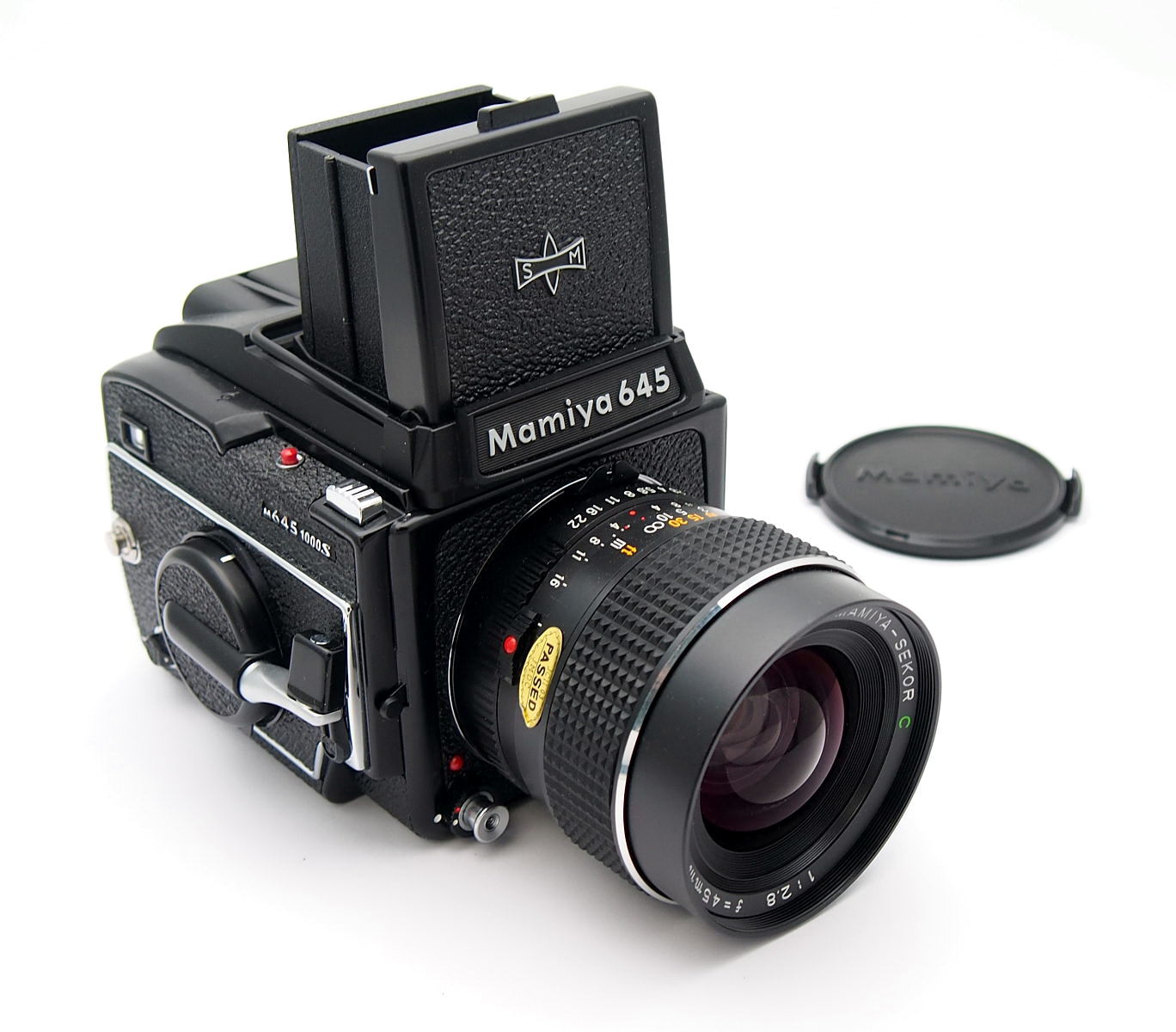Mamiya M645 1000S with 45mm F2.8, Mint- #10967