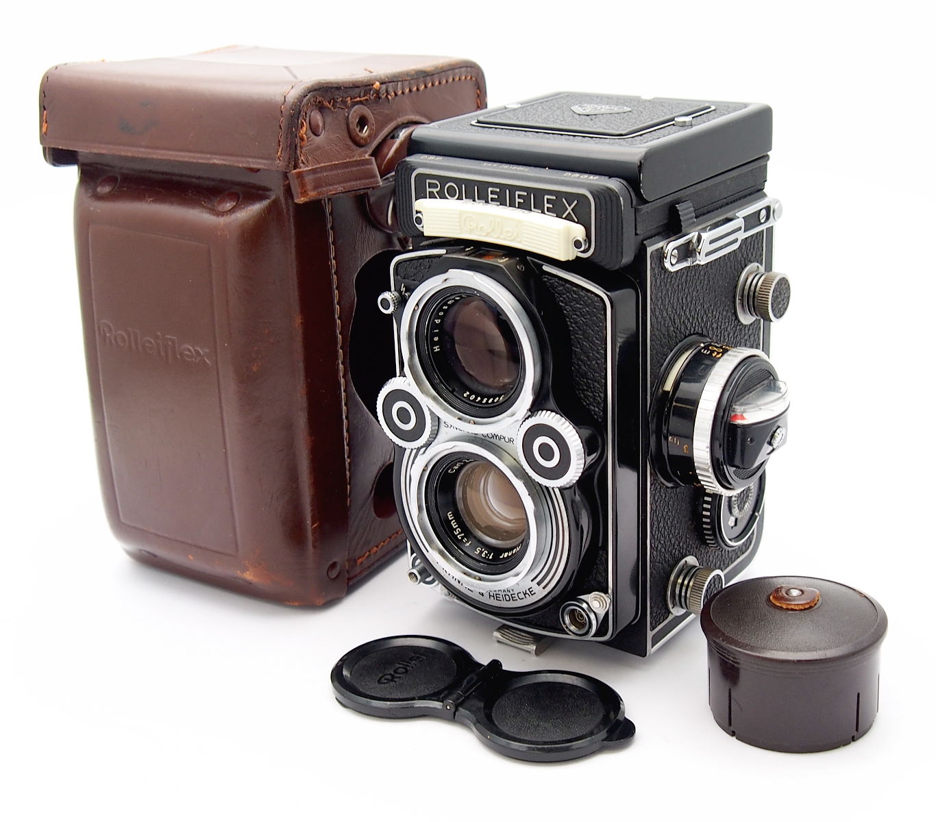 Rolleiflex 3.5F 6x6cm, Planar, Rick Olsen Screen, Mint- #10813