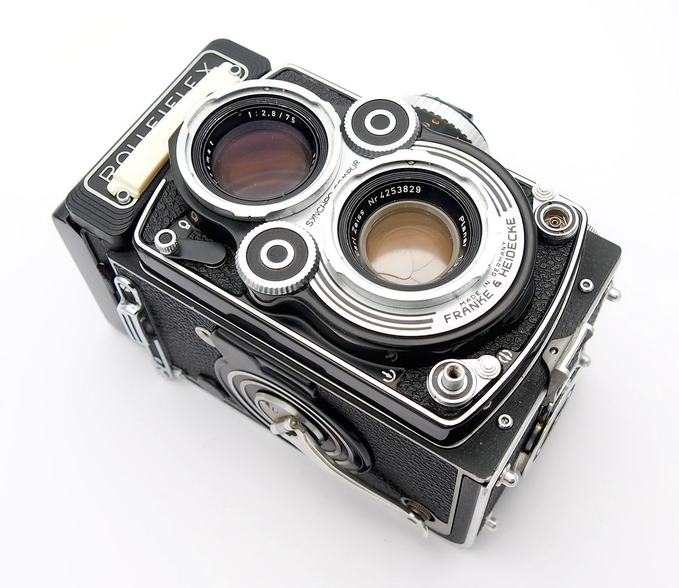 Rolleiflex 3.5F 6x6cm, Planar, Rick Olsen Screen, Mint- #10813