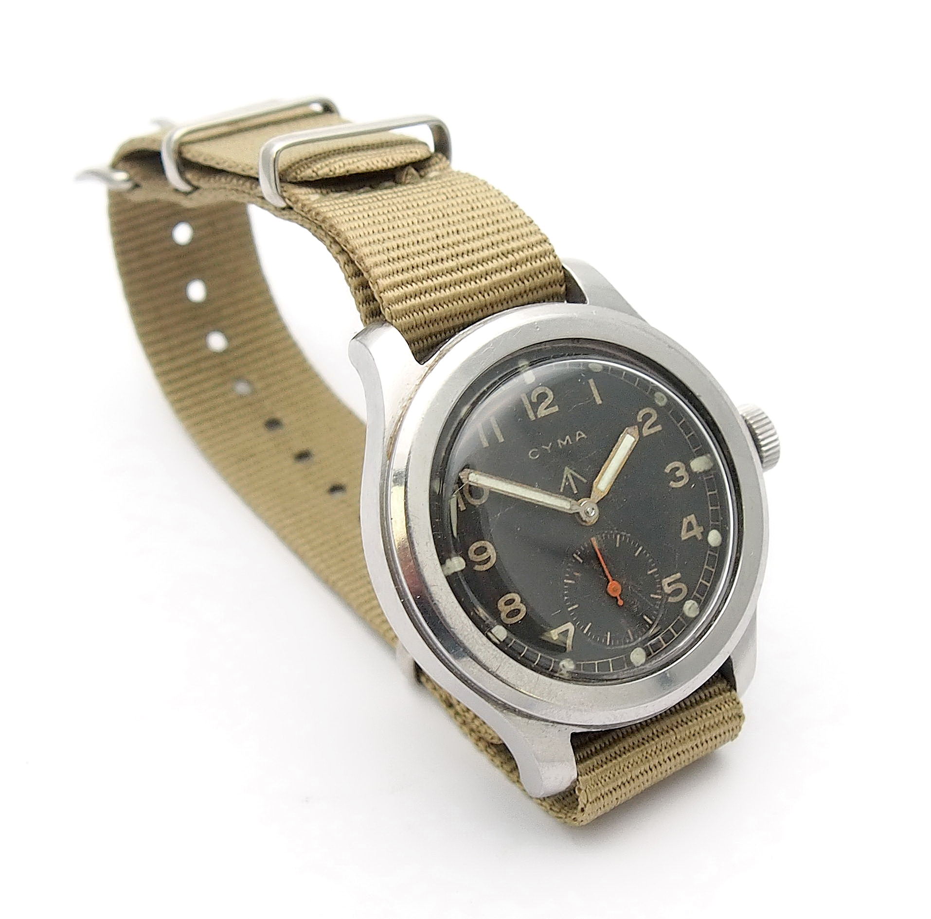 Cyma Dirty Dozen WW11 British Military Watch #11181