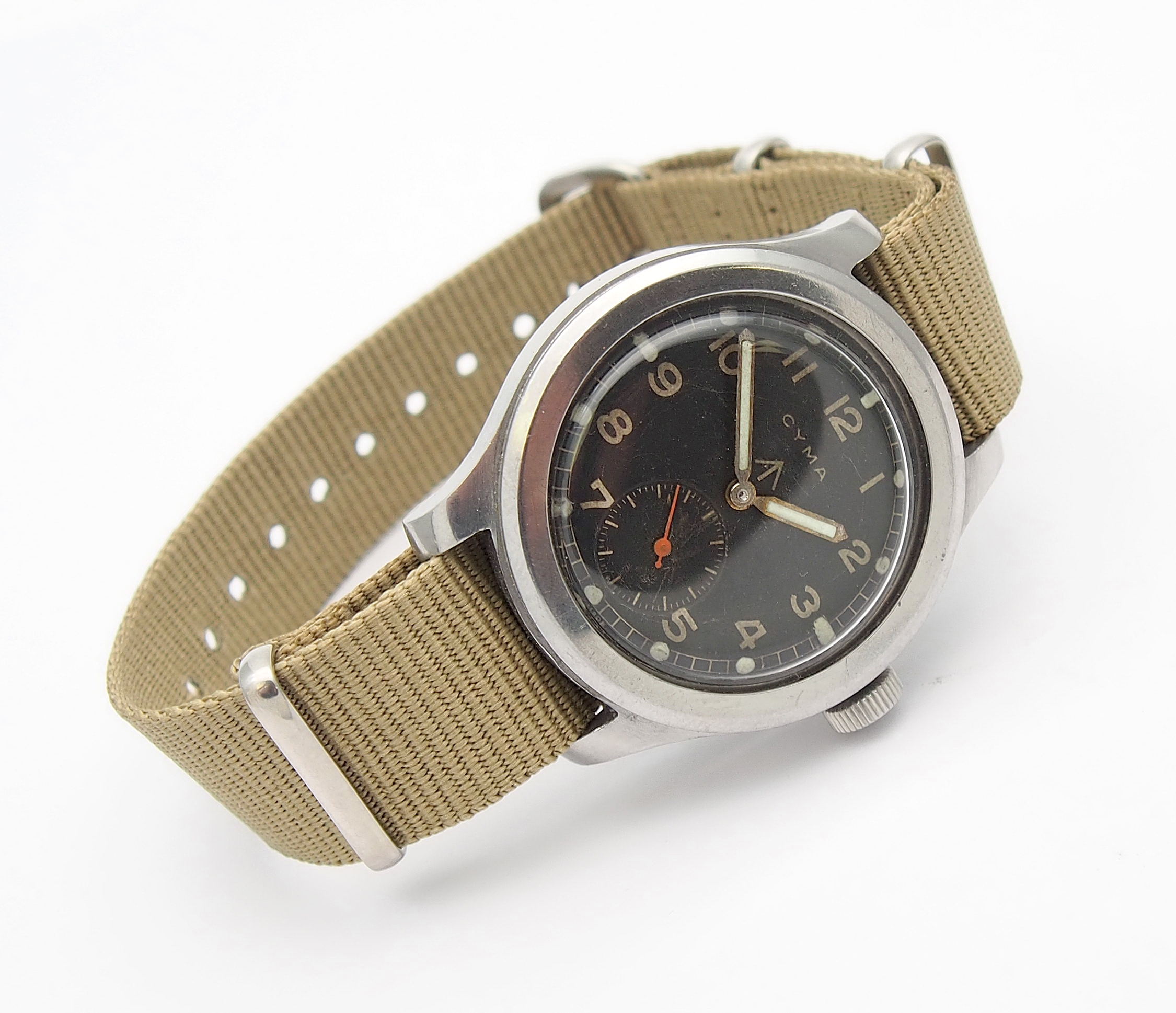Cyma Dirty Dozen WW11 British Military Watch #11181