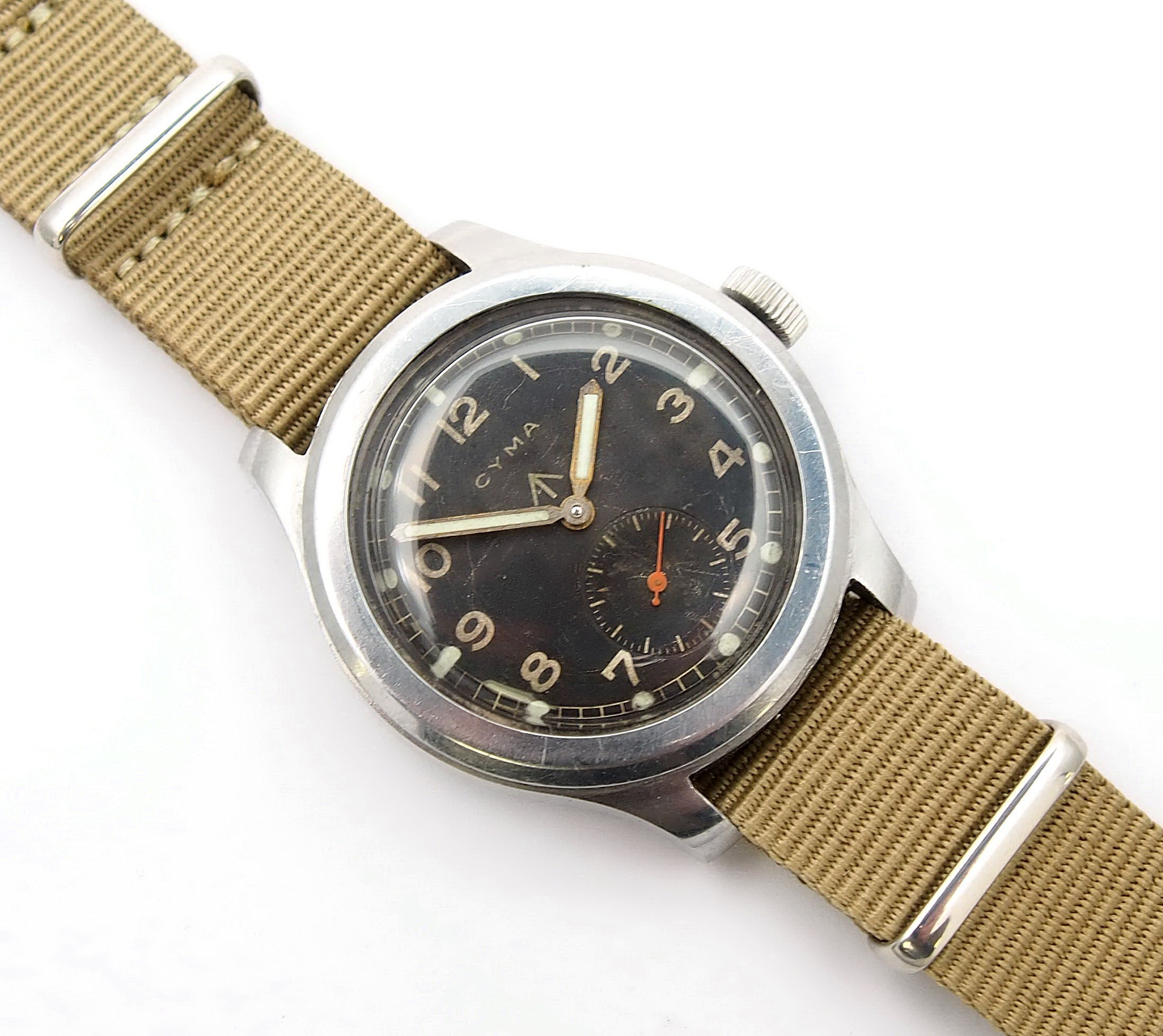 Cyma Dirty Dozen WW11 British Military Watch #11181