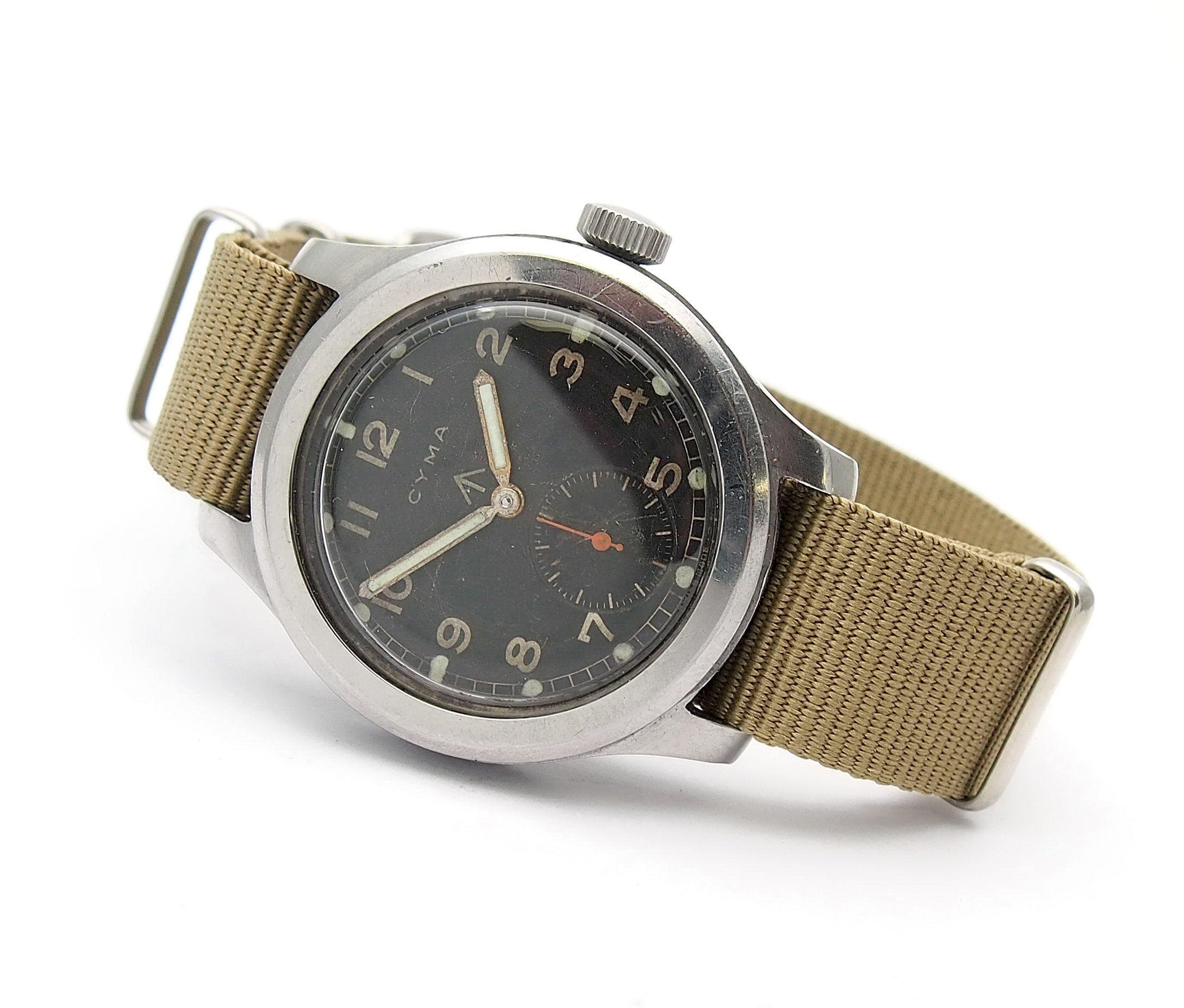 Cyma Dirty Dozen WW11 British Military Watch #11181