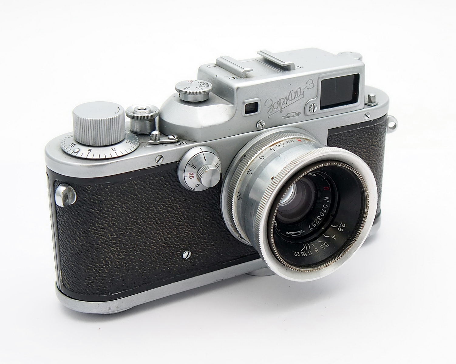 Zorki-3 Rangefinder with 3.5cm F2.8 Jupiter-12 Lens #10954