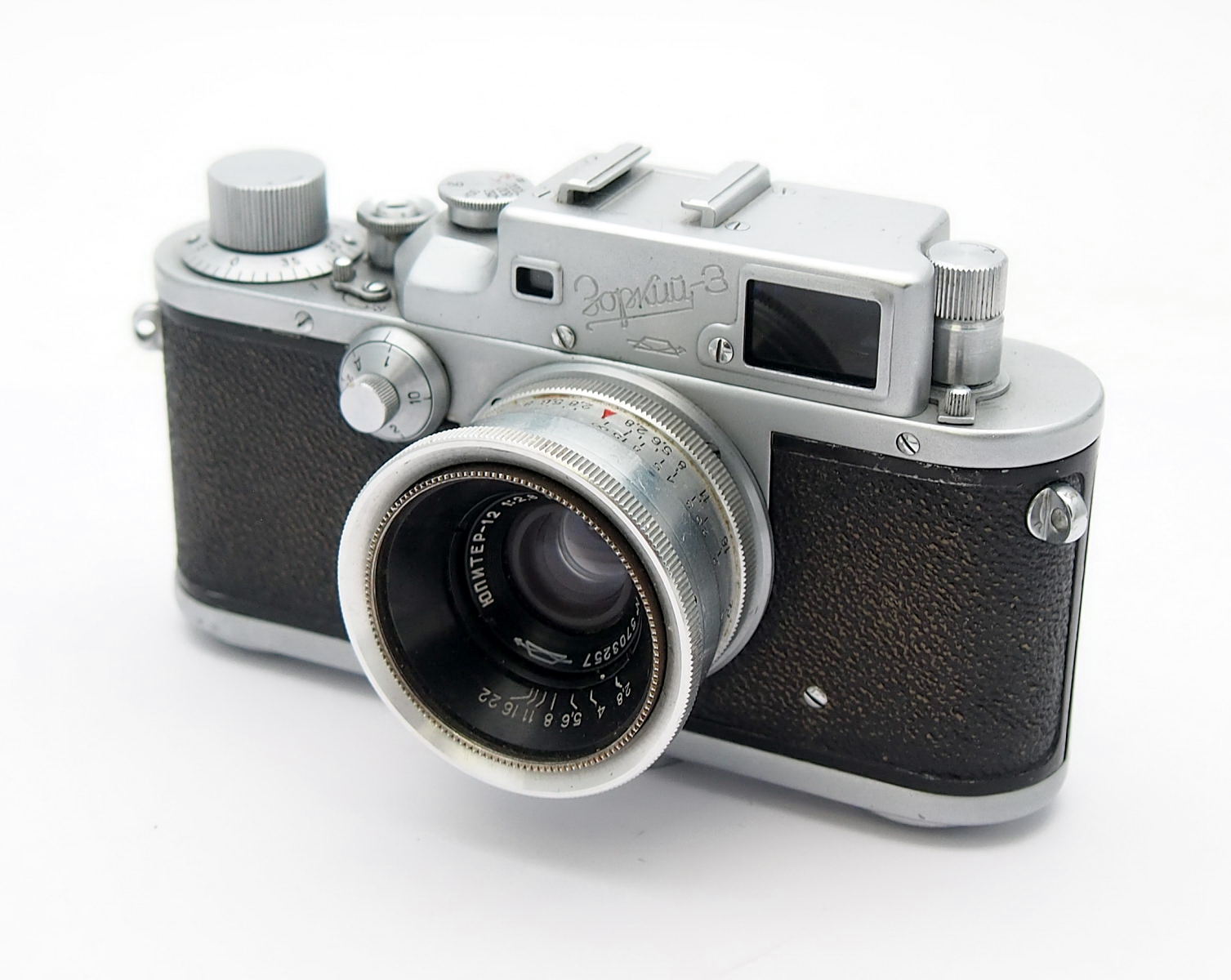 Zorki-3 Rangefinder with 3.5cm F2.8 Jupiter-12 Lens #10954