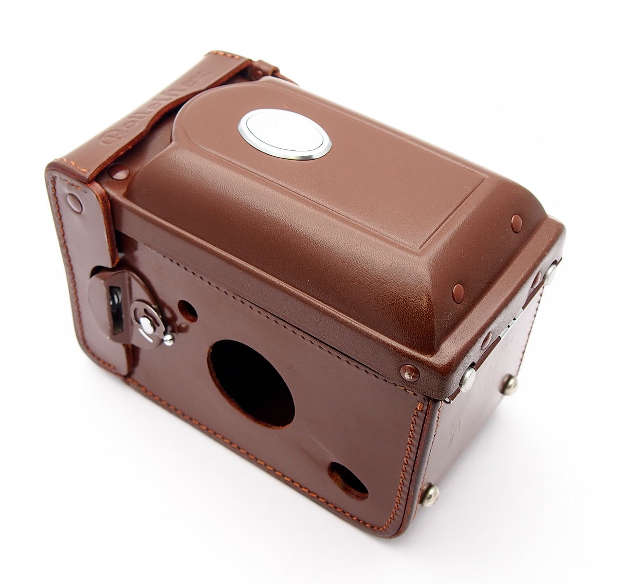 Rolleiflex 2.8F Ever-Ready Case, Meter Cover, Strap, Mint-#10748