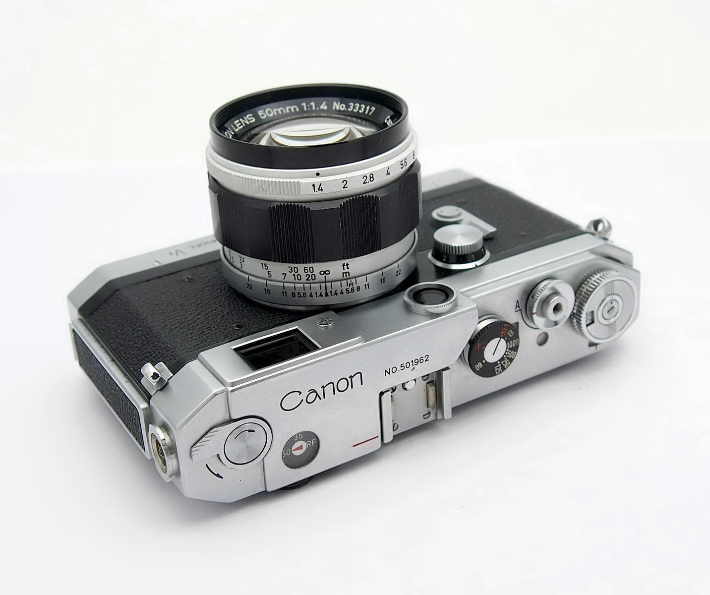 Canon VT with Canon 50mm F1.4 Lens #11025