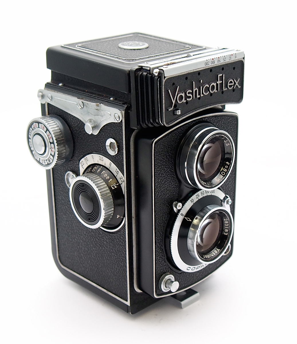 Yashicaflex 6x6cm TLR, Cased #10047