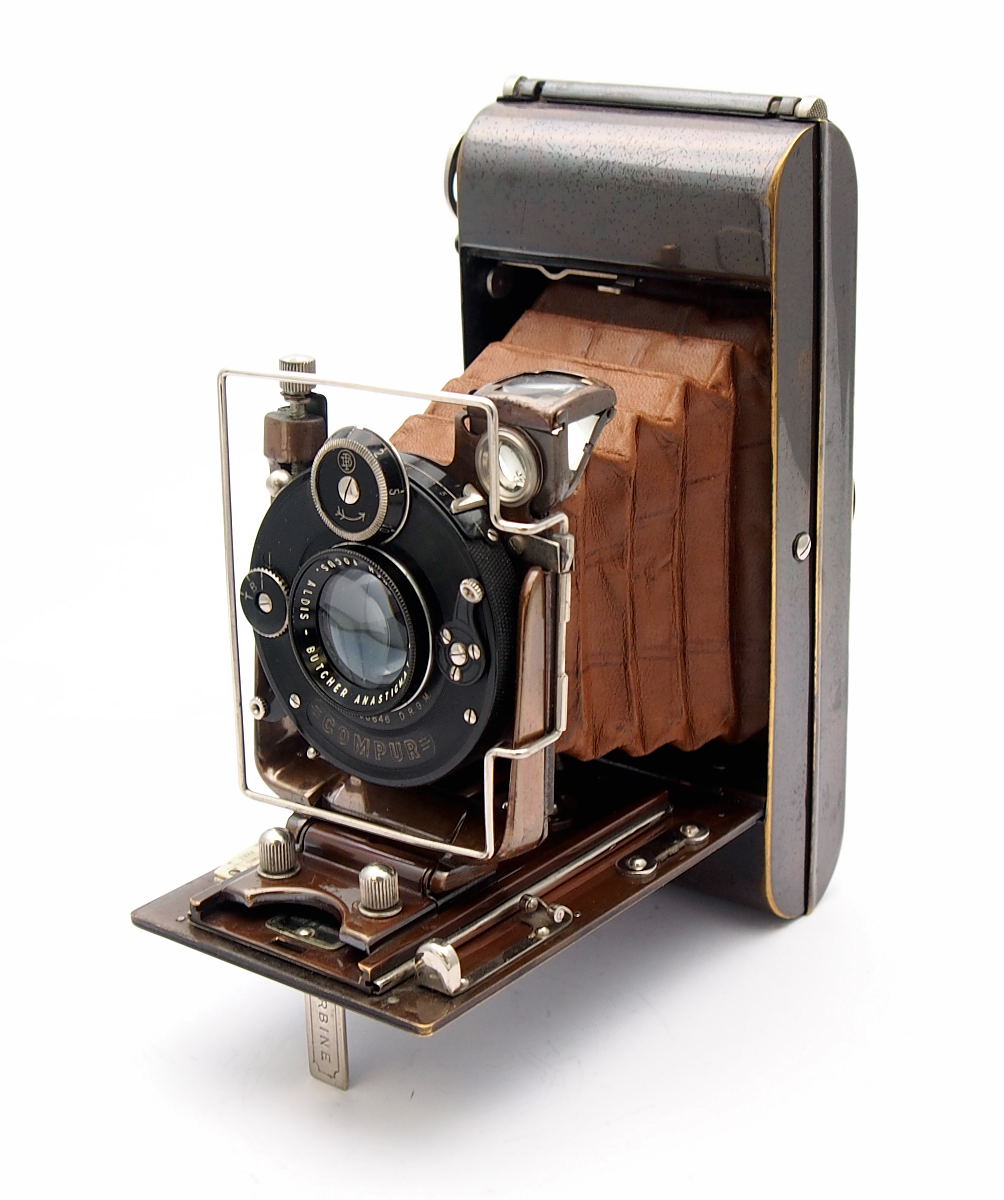 Ensign Carbine Tropical Folding Camera, Florentine Bronze #10153