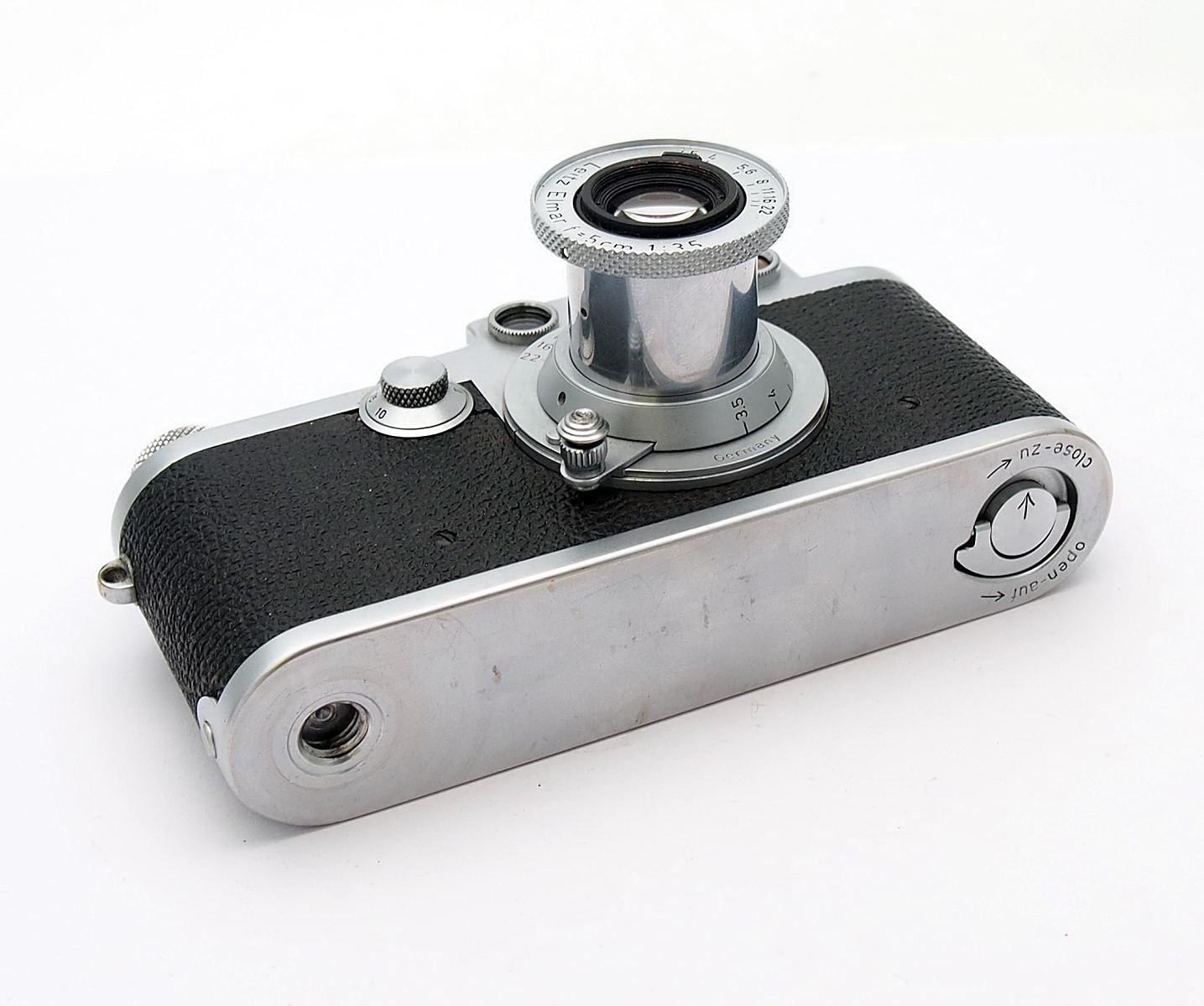 Leica IIIF Red Dial with 5cm F3.5 Elmar #10788