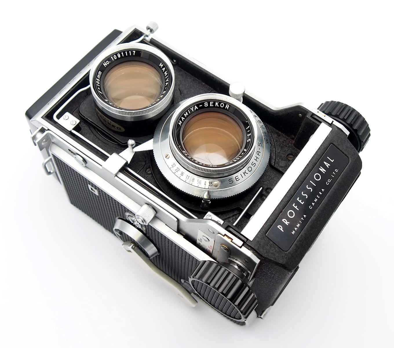 Mamiya C3 Professional 6x6cm TLR + 105mm F3.5, Mint- #11112