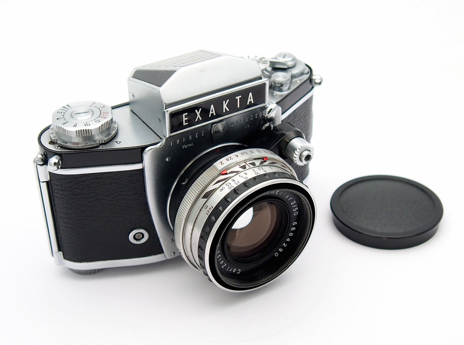 Exakta Varex 11a 35mm SLR with Pancolar 50mm F2 Lens #10969