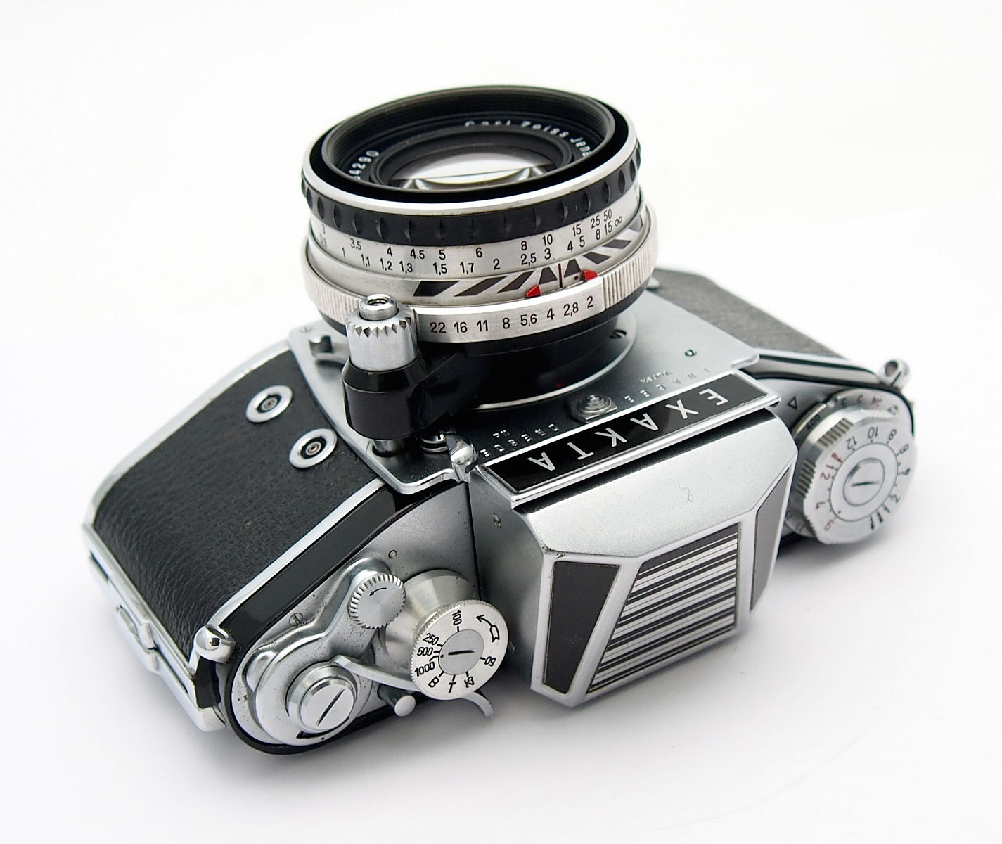 Exakta Varex 11a 35mm SLR with Pancolar 50mm F2 Lens #10969