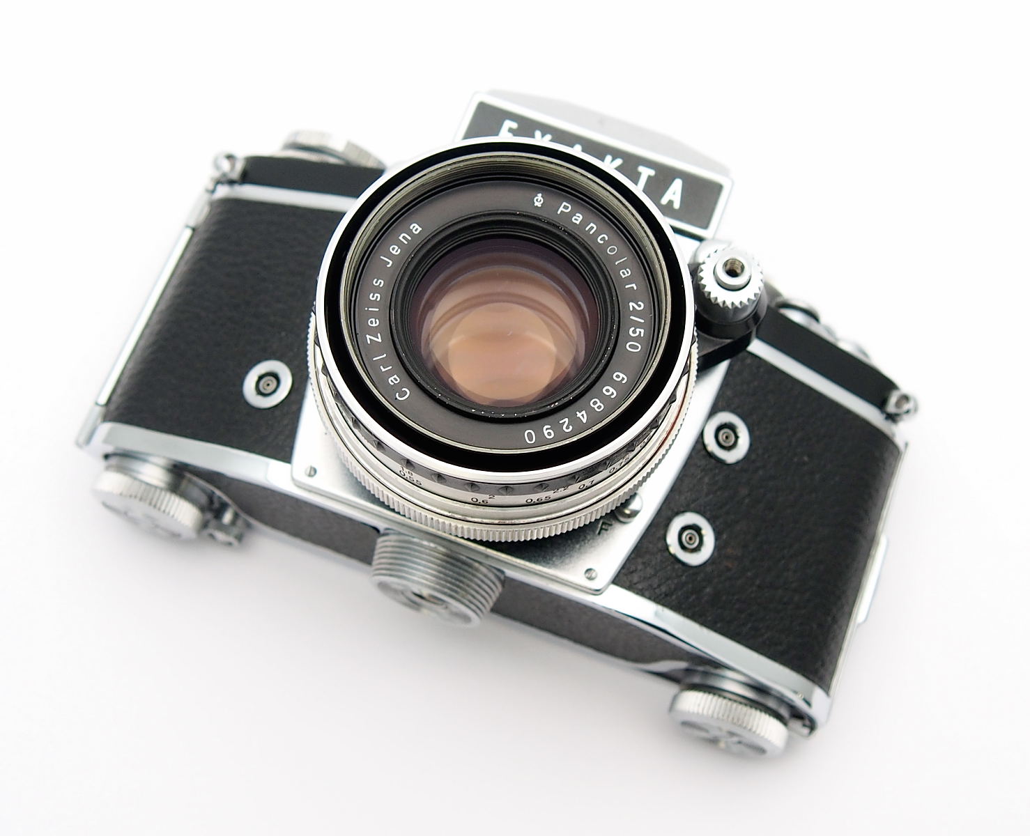 Exakta Varex 11a 35mm SLR with Pancolar 50mm F2 Lens #10969