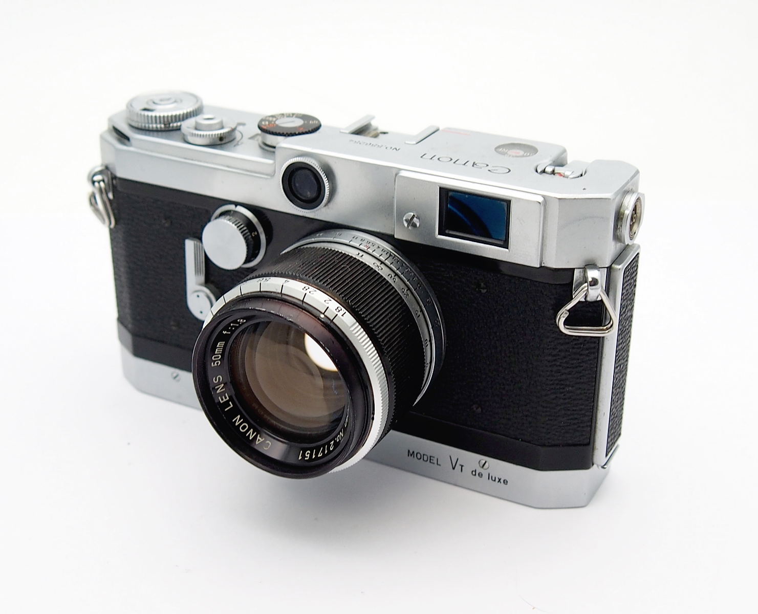 Canon VT De Luxe with Canon 50mm F1.8 Lens #11023