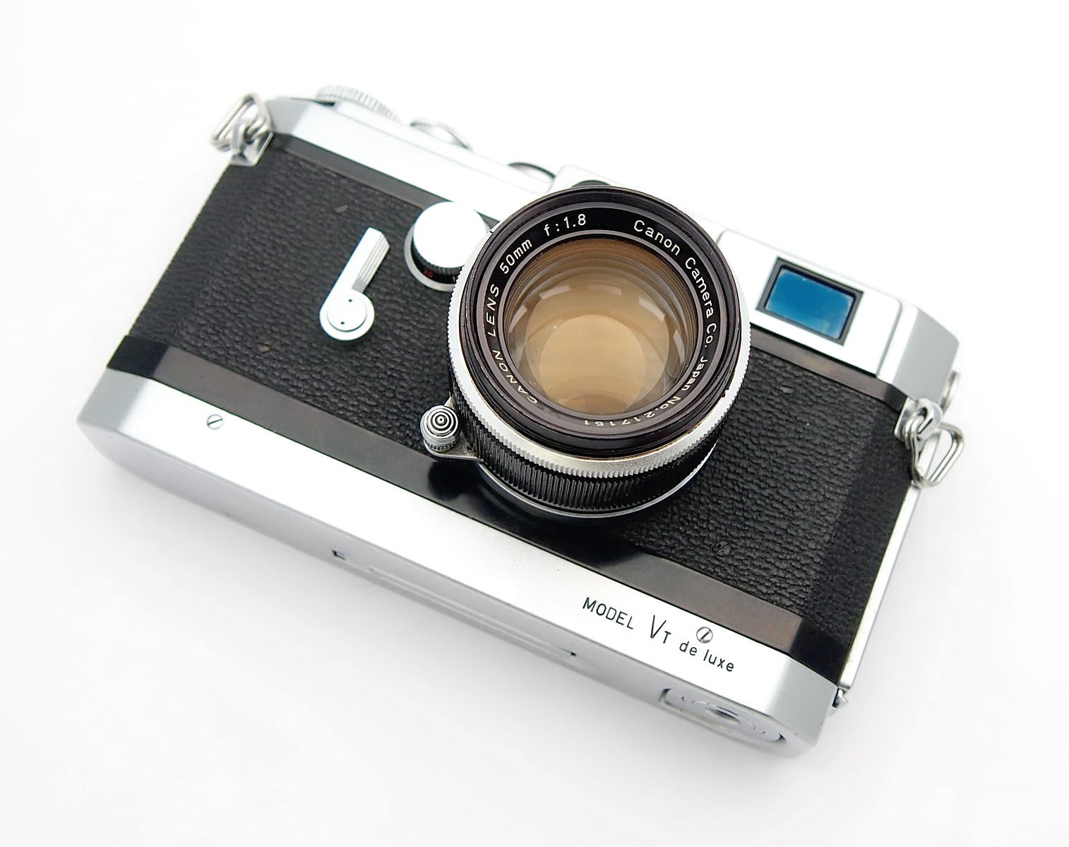 Canon VT De Luxe with Canon 50mm F1.8 Lens #11023