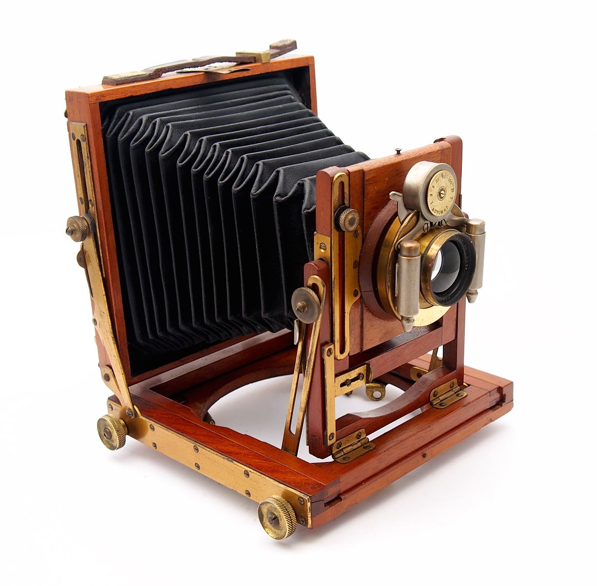 Beautiful Victorian 1/4 Plate Folding Camera #10203