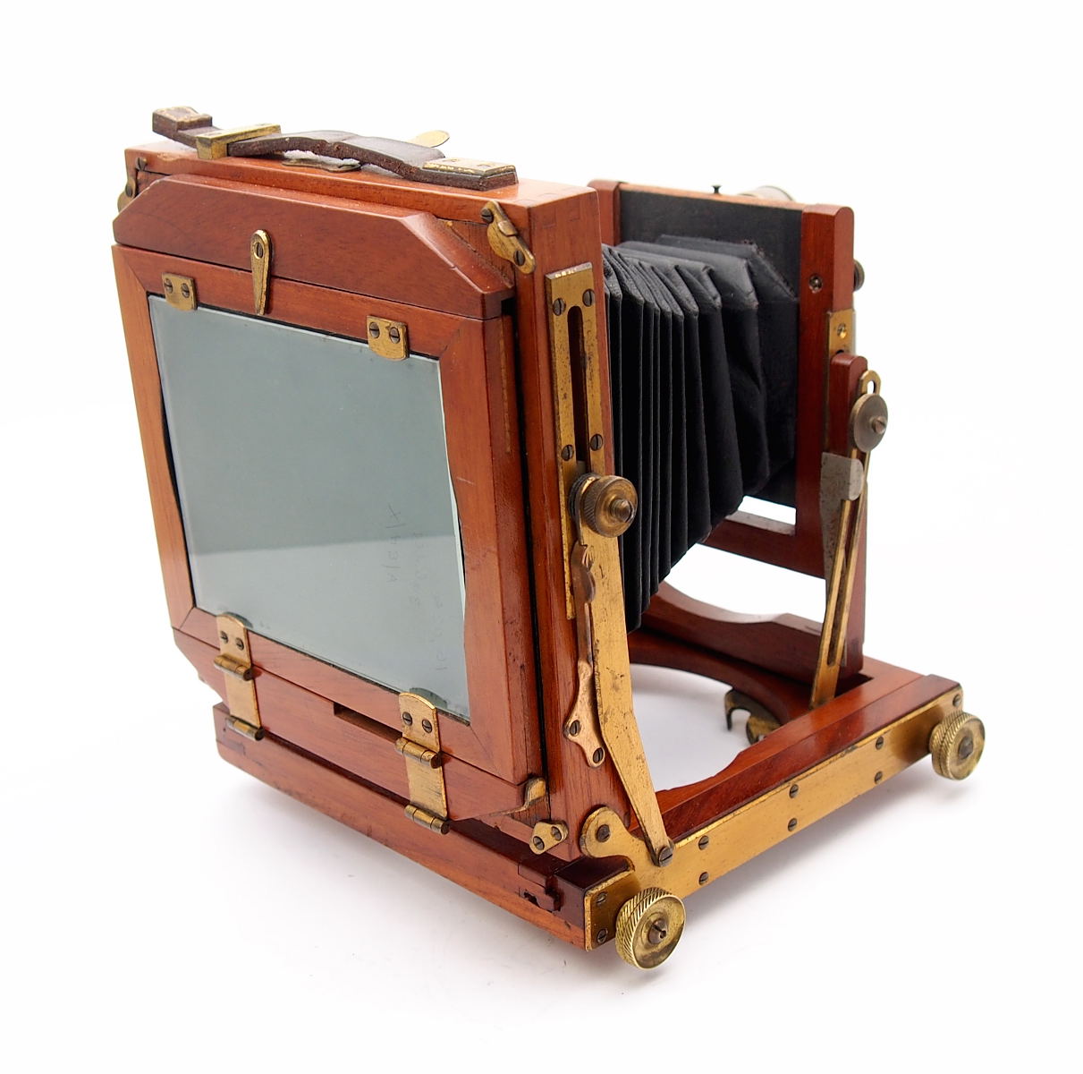 Beautiful Victorian 1/4 Plate Folding Camera #10203