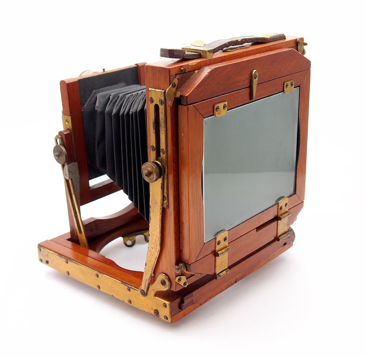 Beautiful Victorian 1/4 Plate Folding Camera #10203