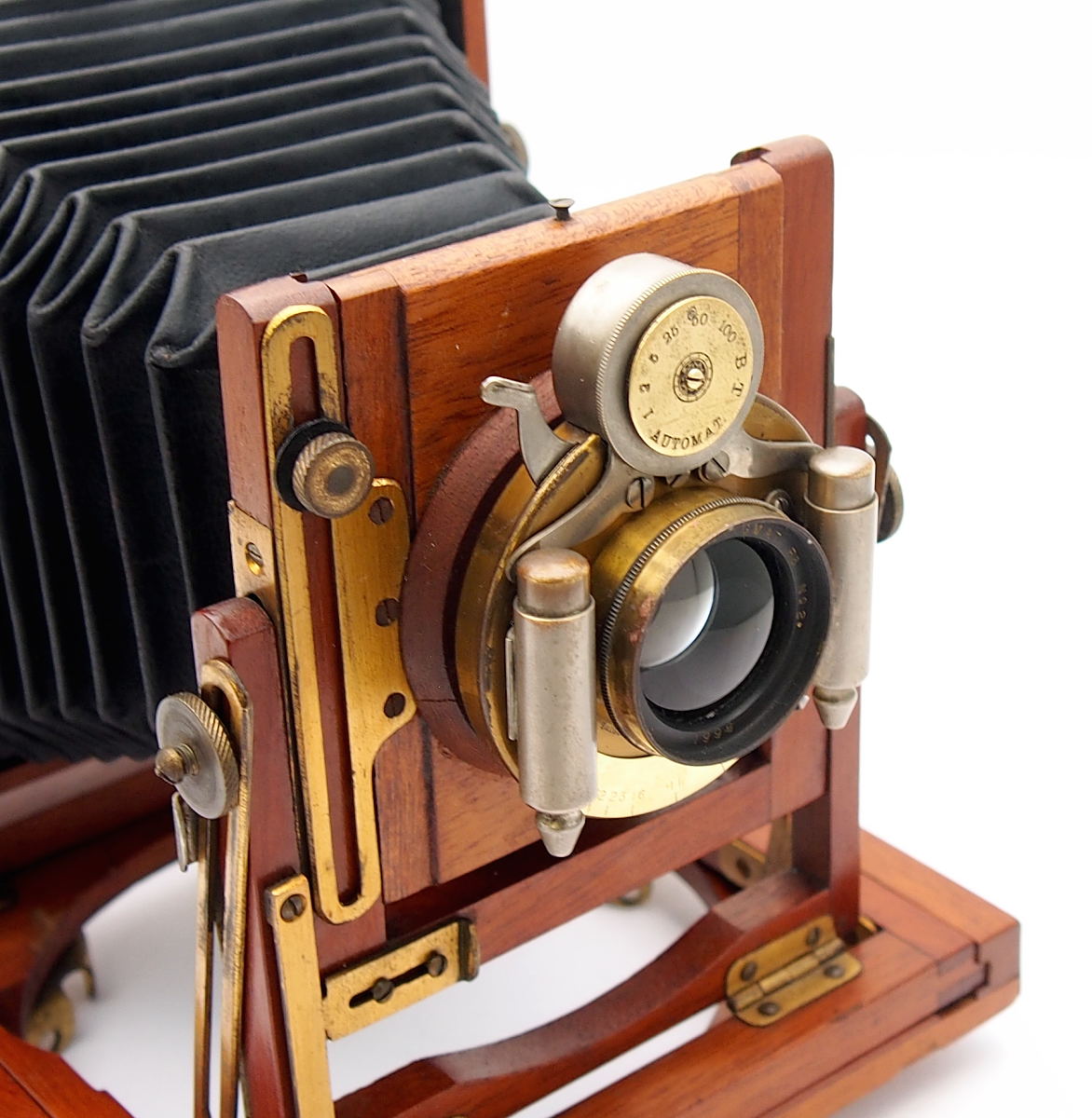 Beautiful Victorian 1/4 Plate Folding Camera #10203