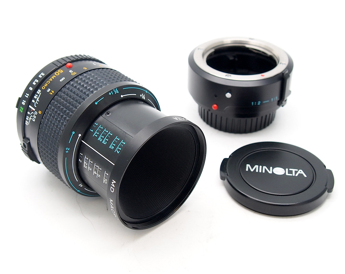 Minolta MD Macro 50mm F3.5 with 1:1 Tube #7859