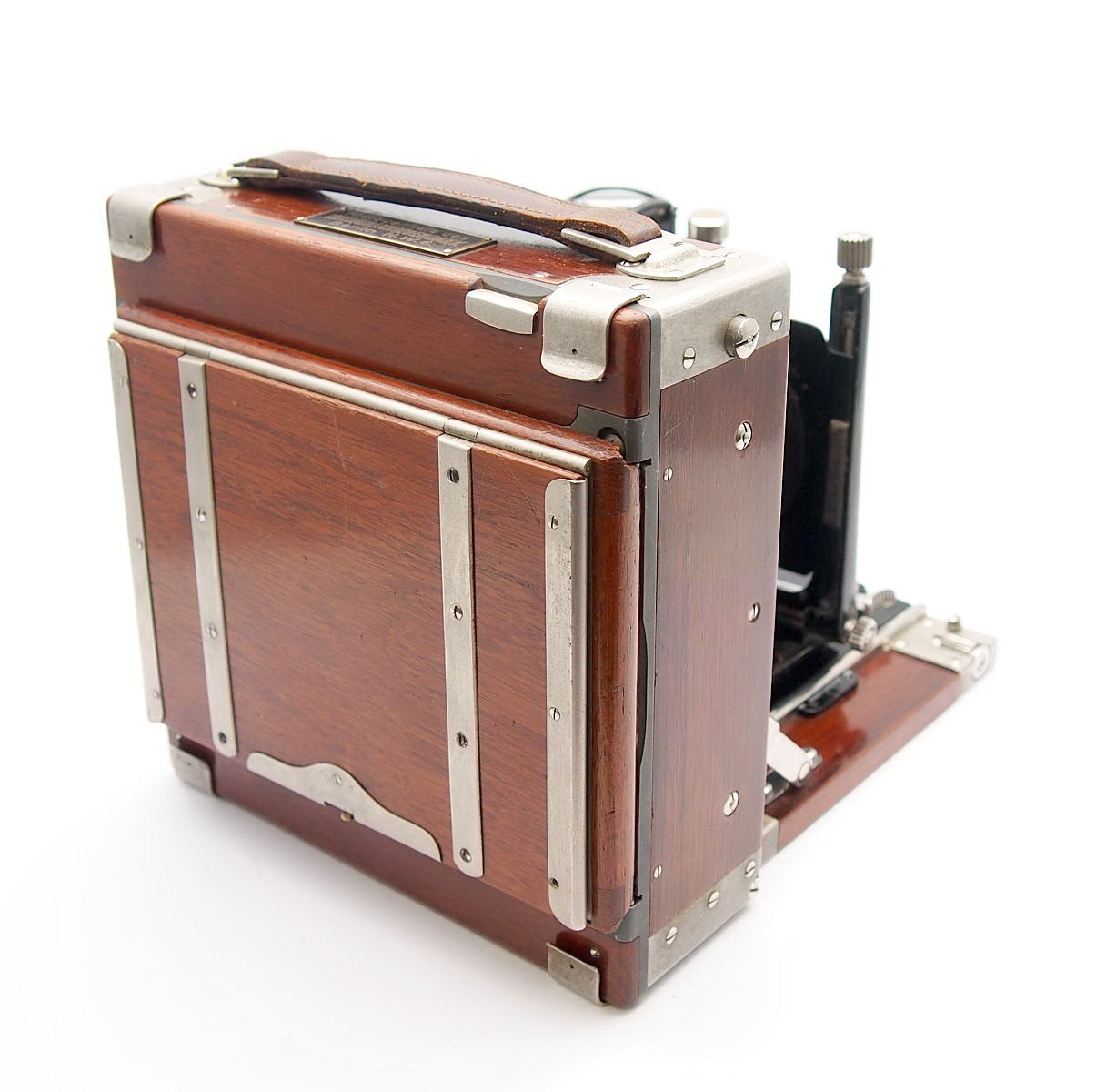 Ica Tropica Teak 12 x 9cm Tropical Folding Camera c.1926 #10565