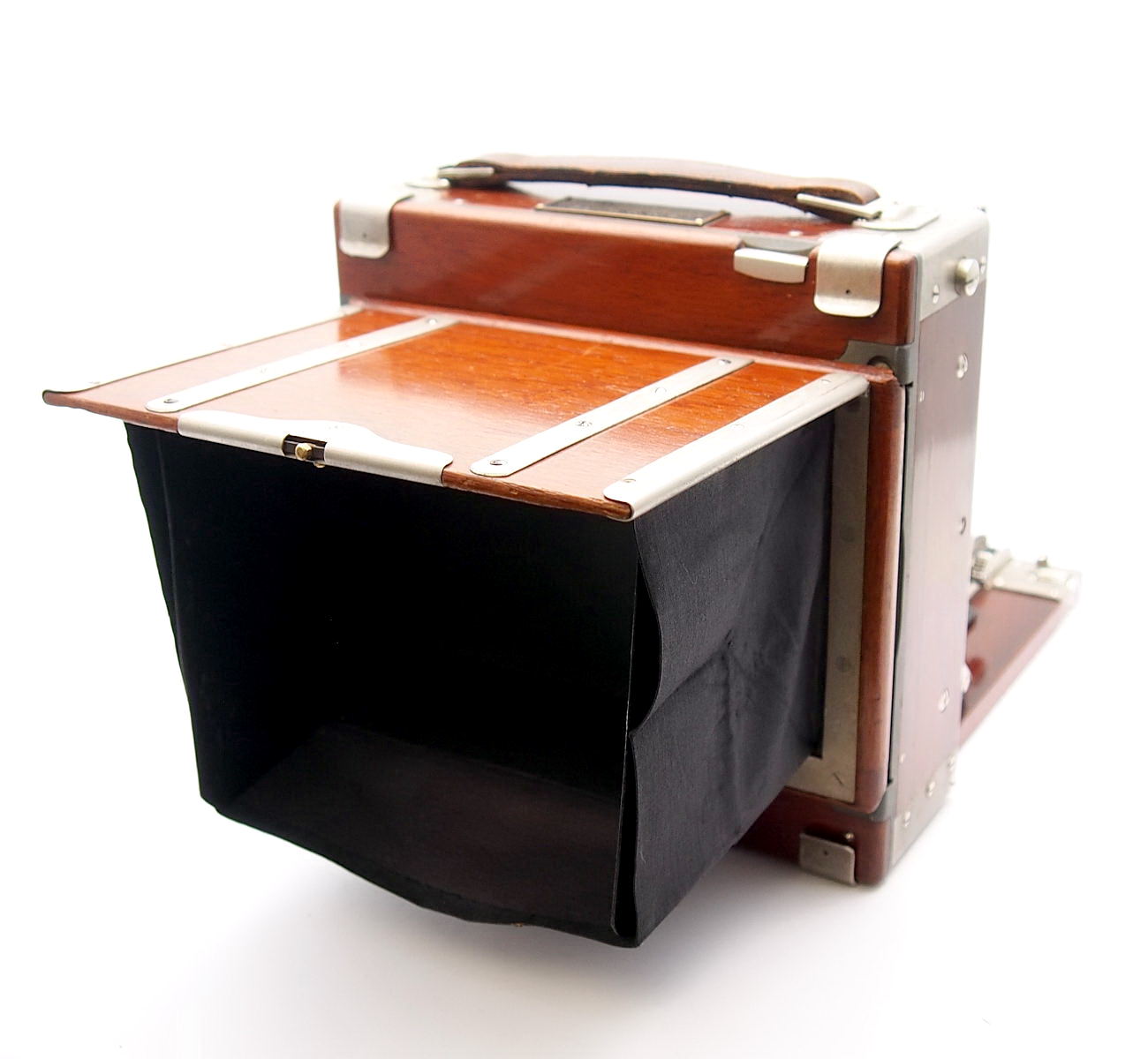 Ica Tropica Teak 12 x 9cm Tropical Folding Camera c.1926 #10565