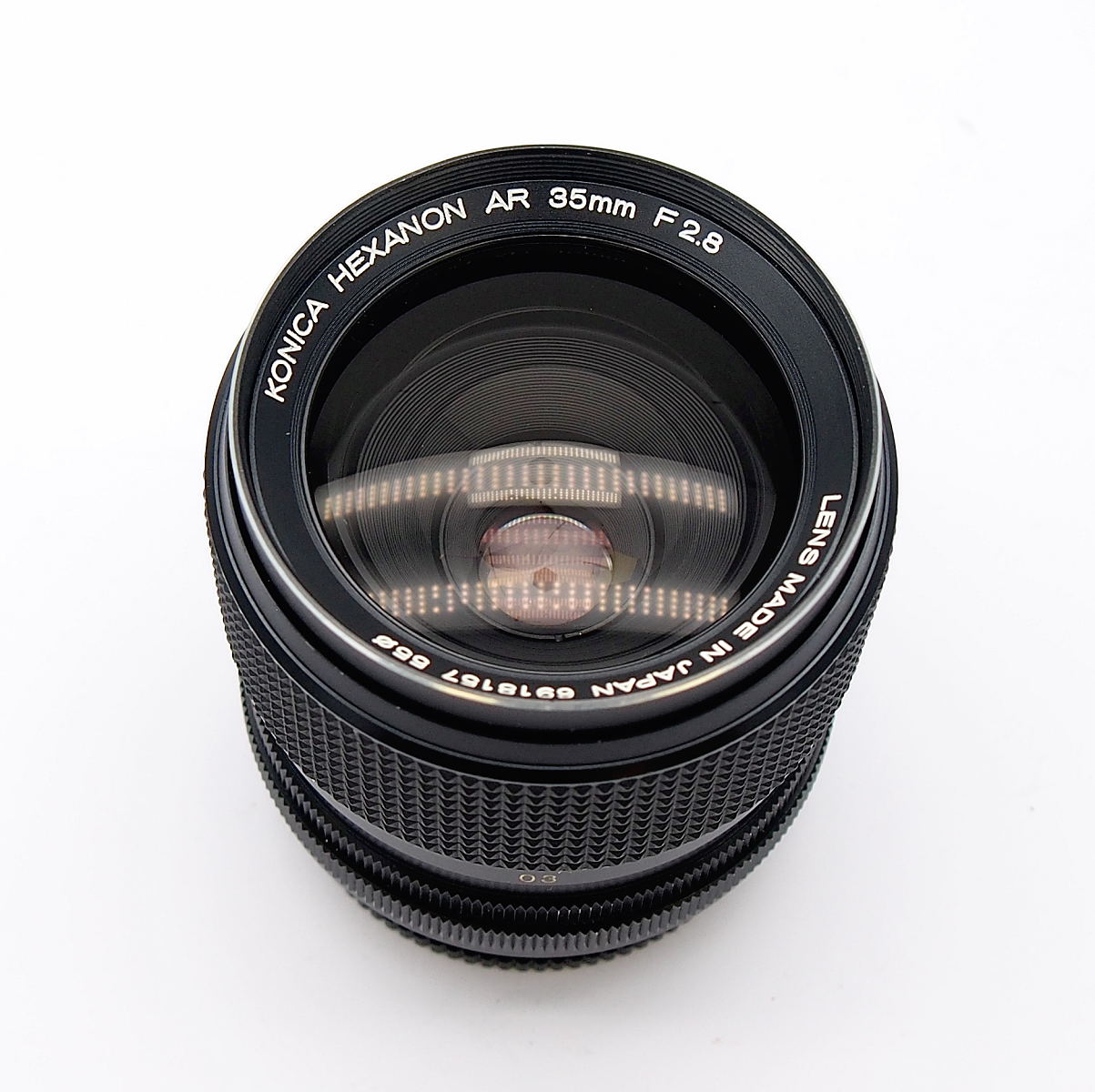 Konica Hexanon AR 35mm F2.8 Lens, Cased #9238