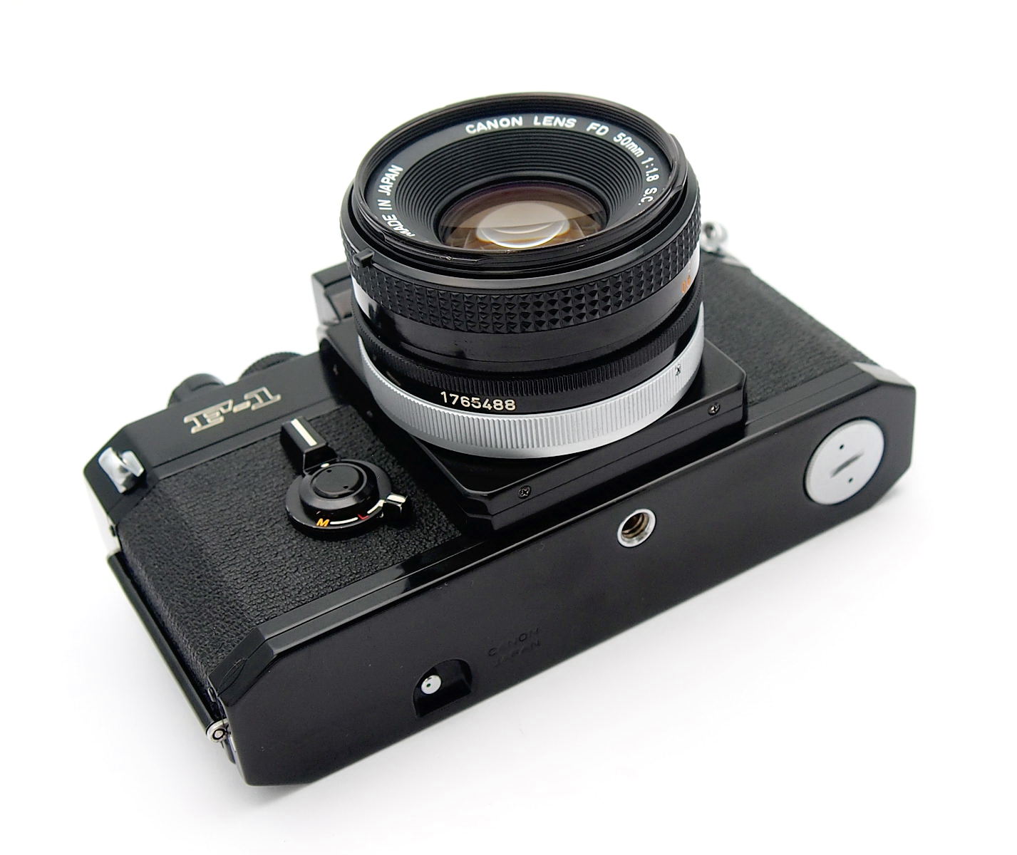 Canon F1 (Original) with 50mm F1.8, Mint- #11039