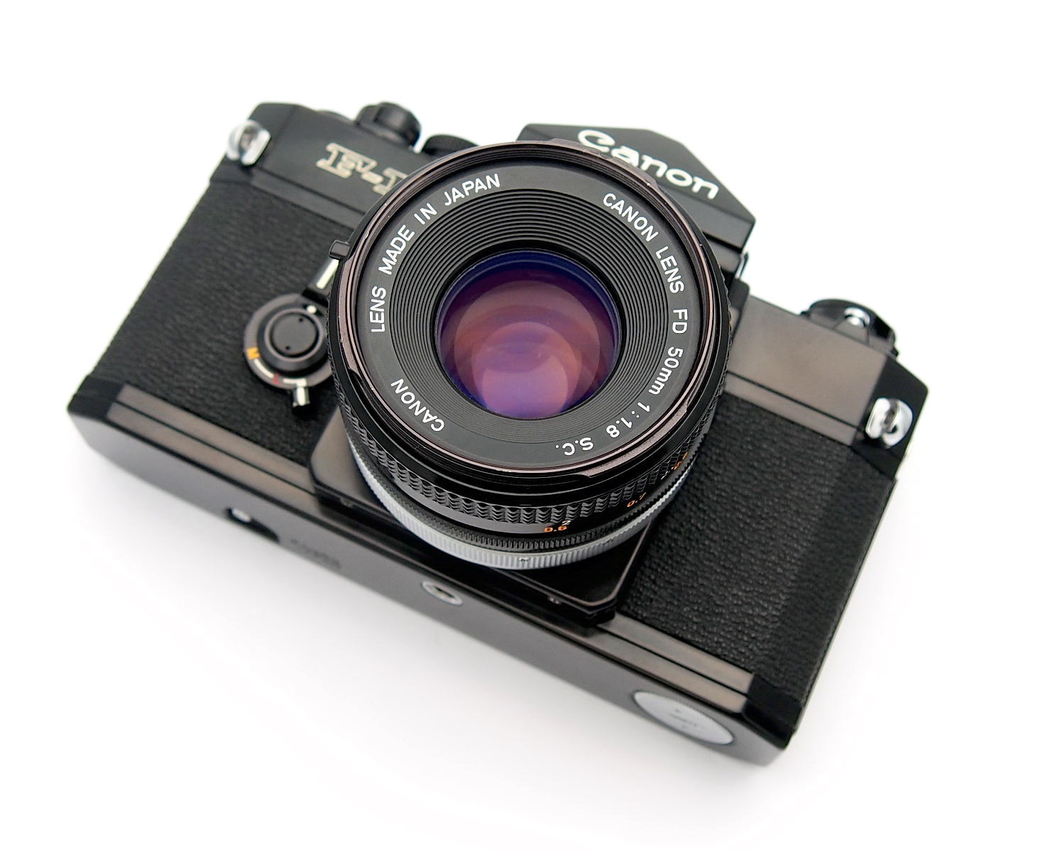 Canon F1 (Original) with 50mm F1.8, Mint- #11039