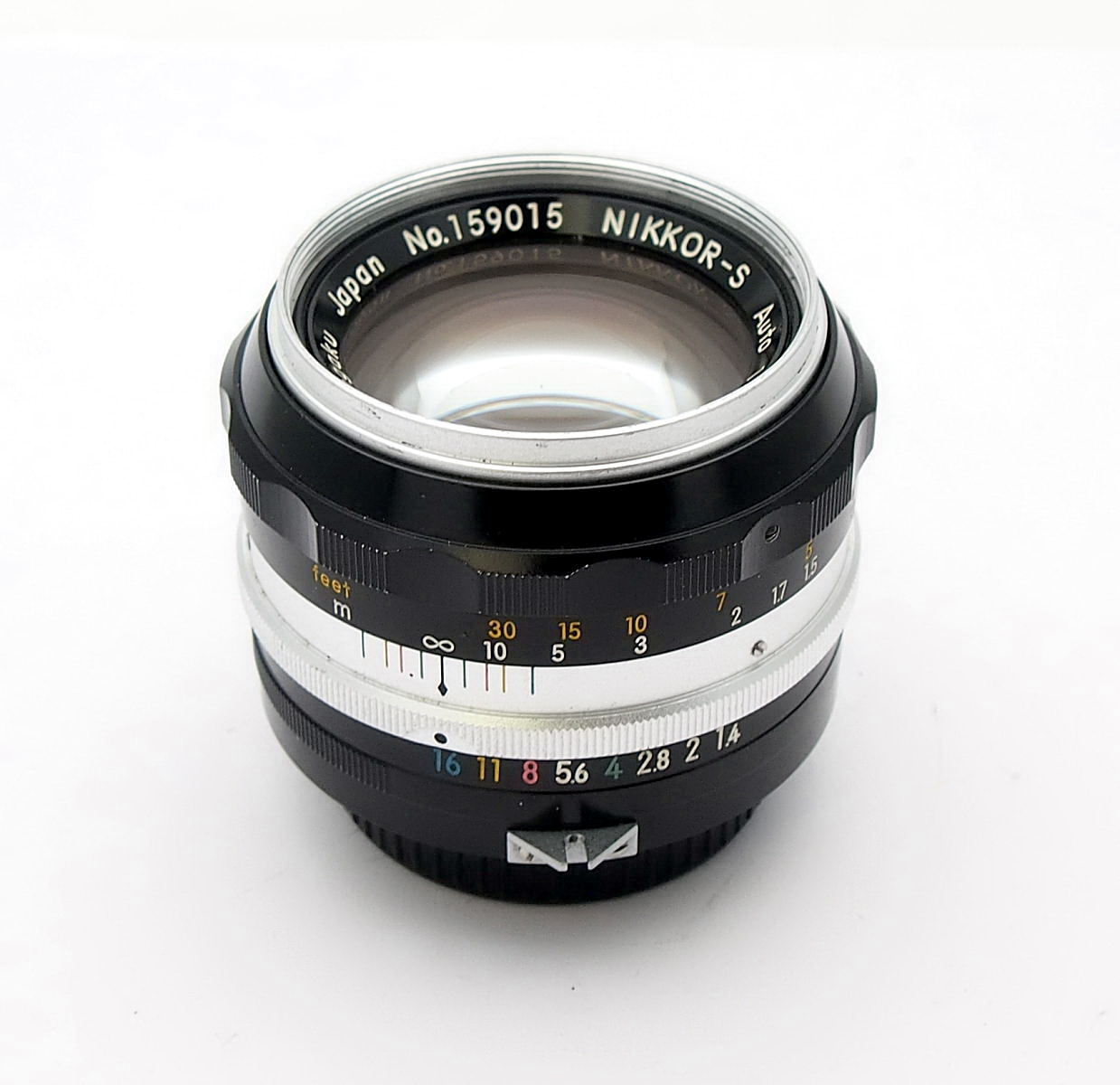 Nikon Nippon Kogaku 5.8cm F1.4 Nikkor-S Pat Pending Lens #10777