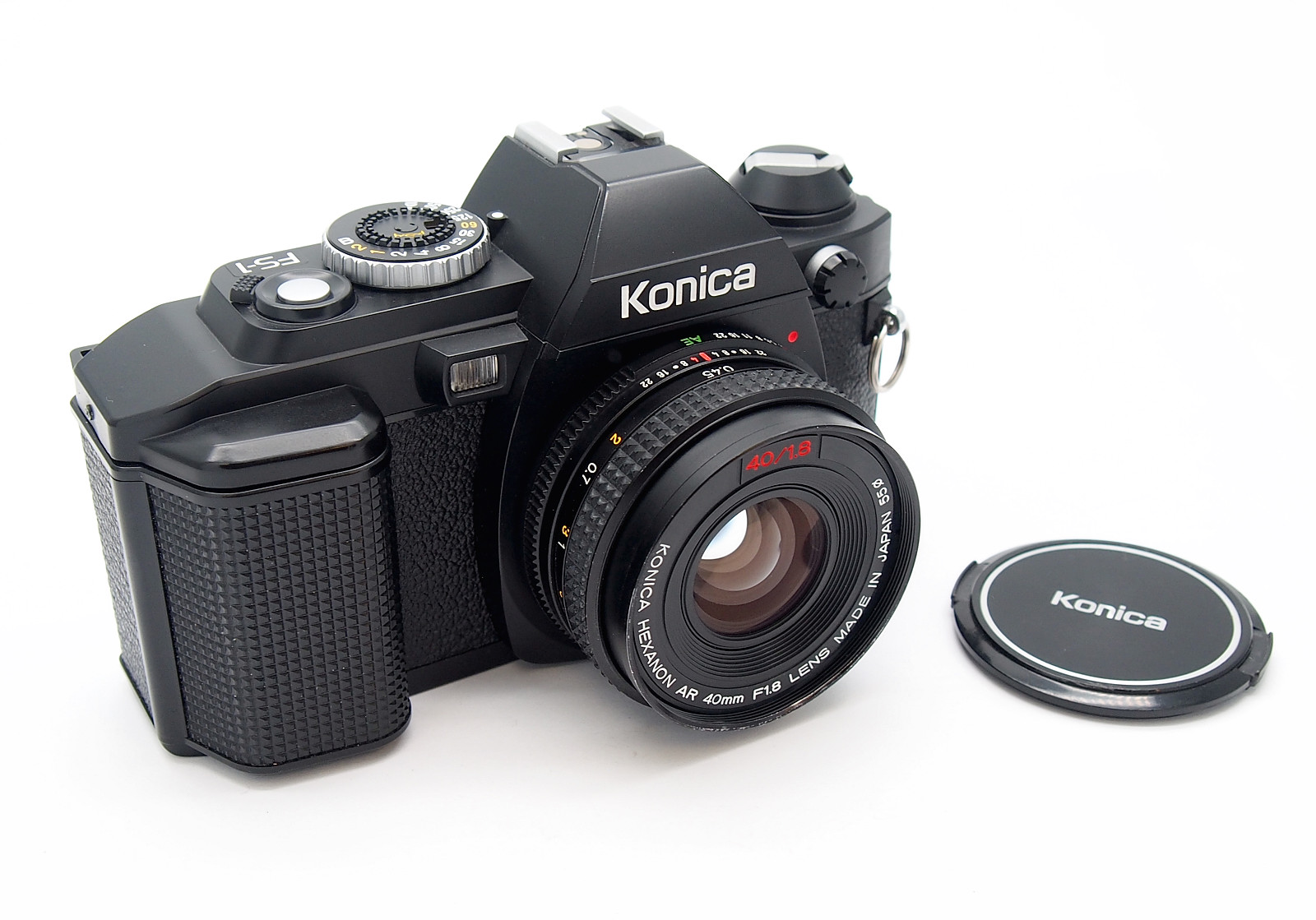 Konica FS-1 Motor with 40mm F1.8 AE Lens #8774