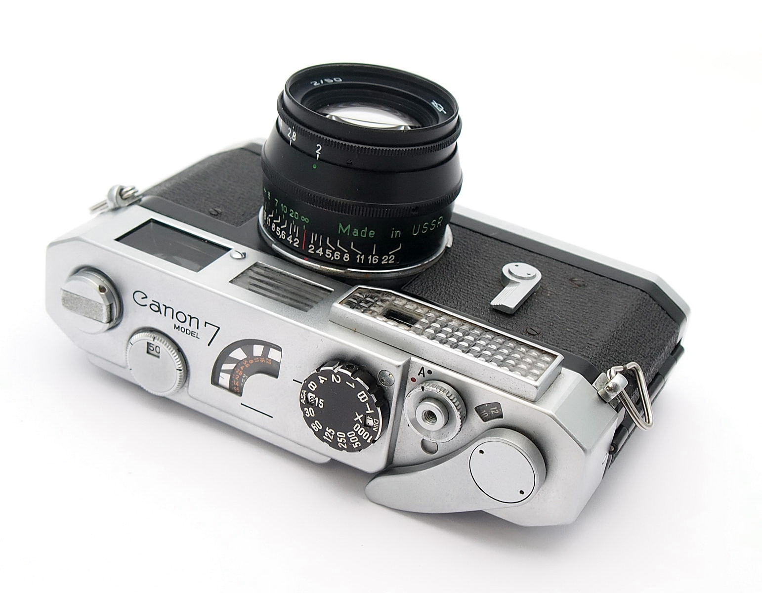 Canon 7 with Canon 50mm F2 Jupiter Lens #10470-BB