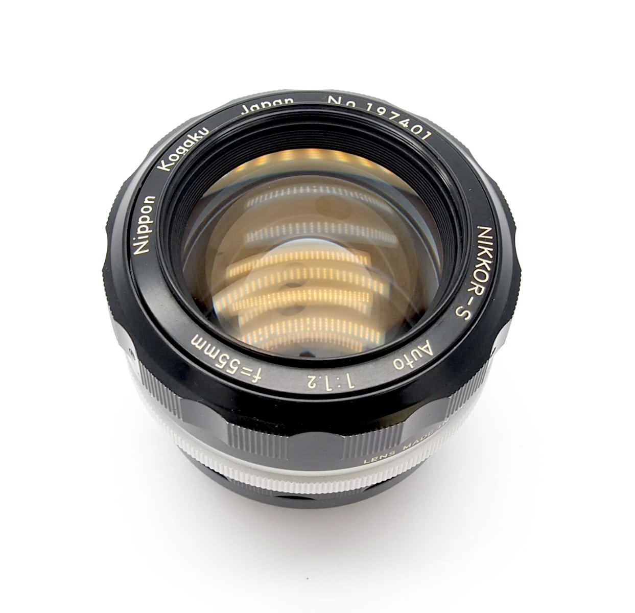 Nikon Nikkor-S 55mm F1.2 Pre Ai Lens #9317