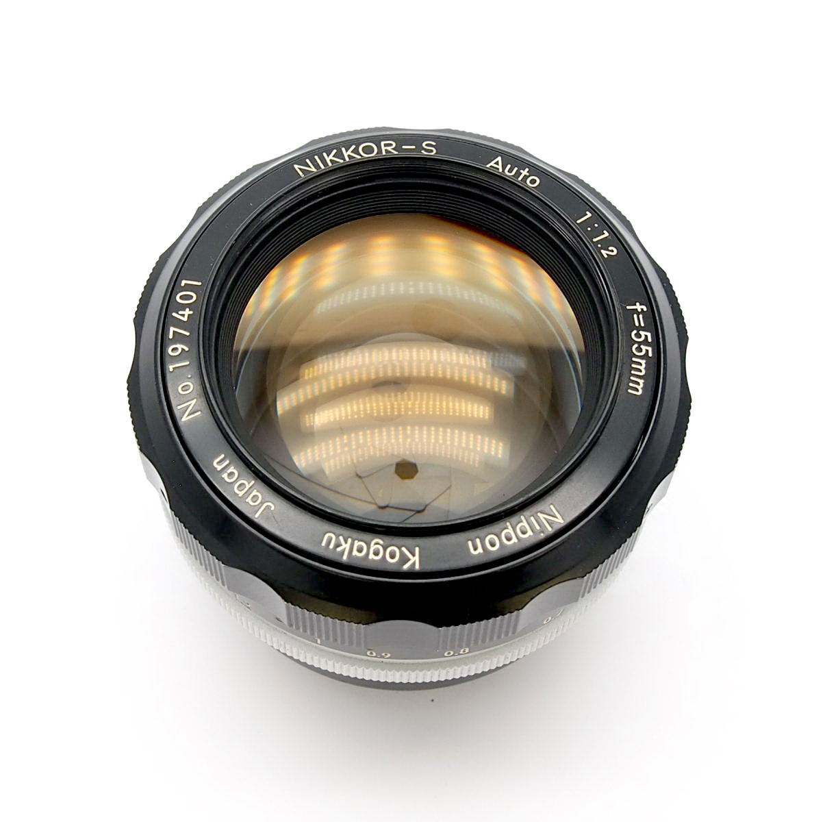 Nikon Nikkor-S 55mm F1.2 Pre Ai Lens #9317