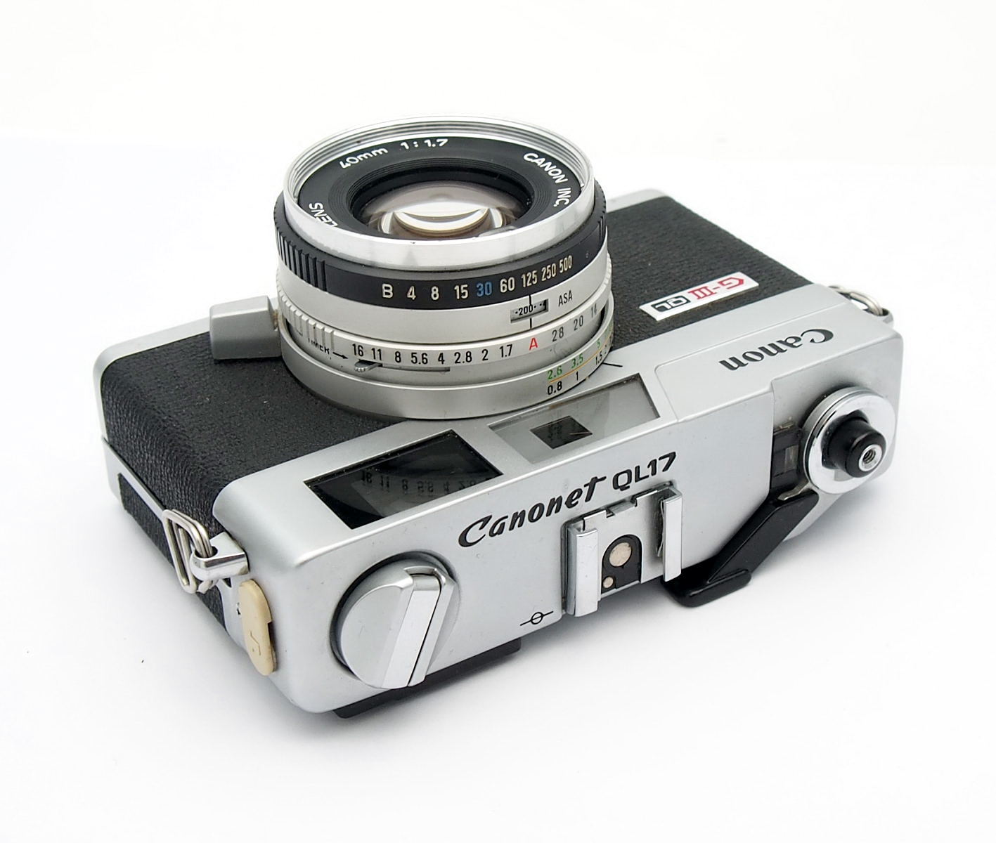 Canon Canonet GIII QL with 40mm F1.7 Lens #11113