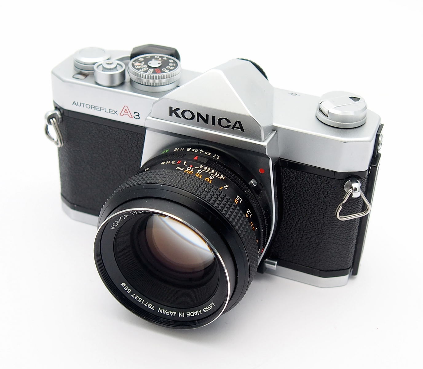 Konica Autoreflex A3 with 50mm F1.7 AR Lens #10972