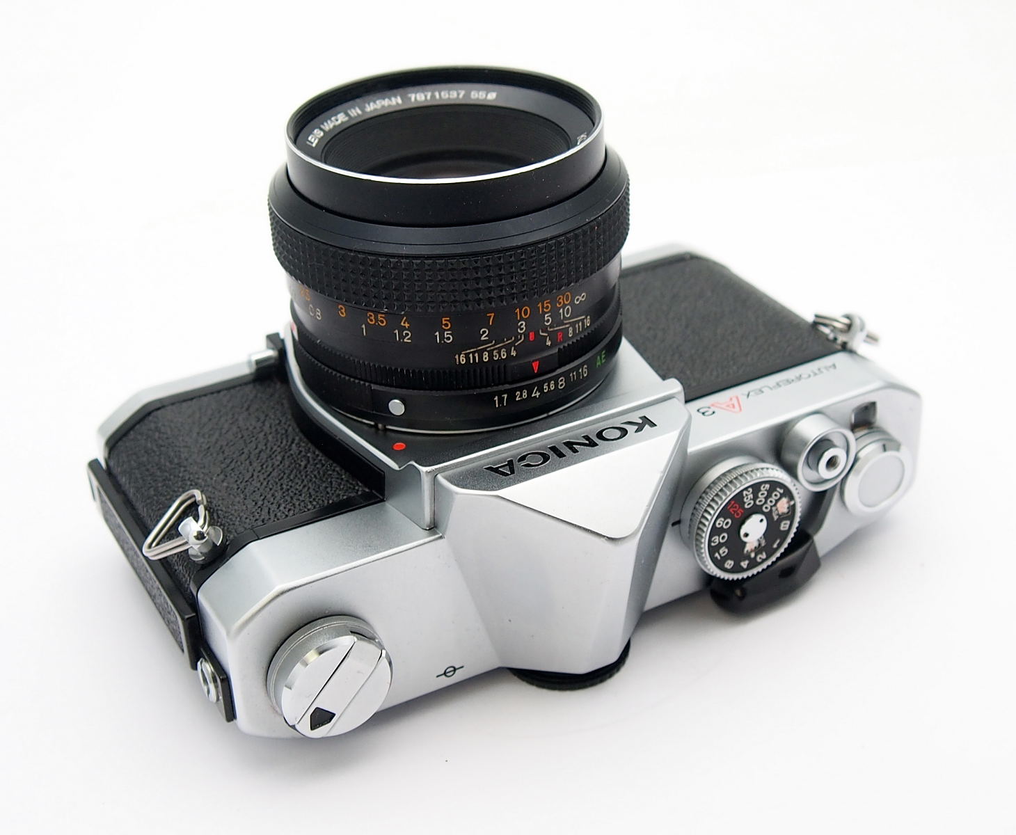 Konica Autoreflex A3 with 50mm F1.7 AR Lens #10972