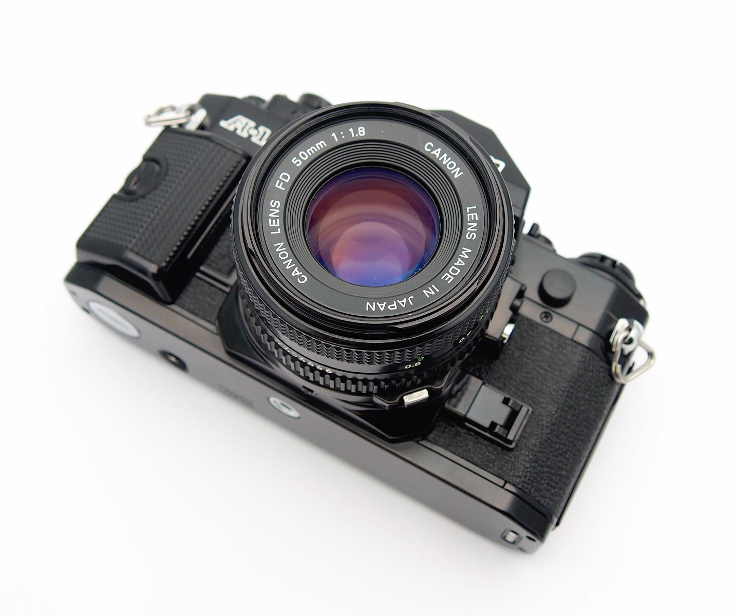 Canon A-1 with 50mm F1.8 FD Mint #11038