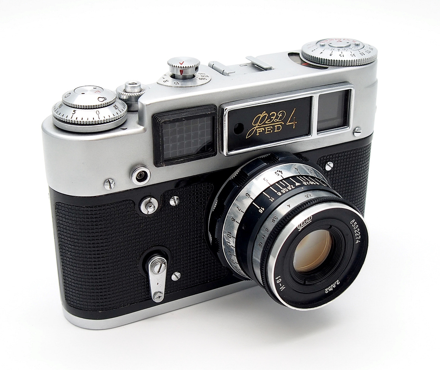 Fed 4 Coupled Rangefinder with 55mm F2.8 #8744