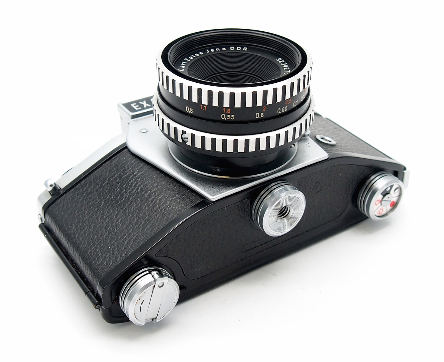 Exakta VX500 with Zeiss Tessar 50mm F2.8, Mint- #8694